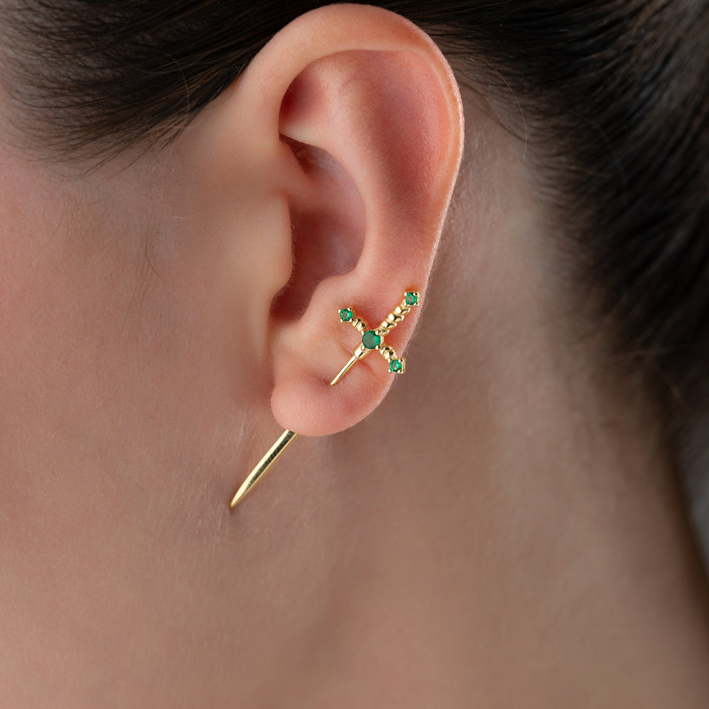 LENAIN ÖRHÄNGEN | 925 SILVER