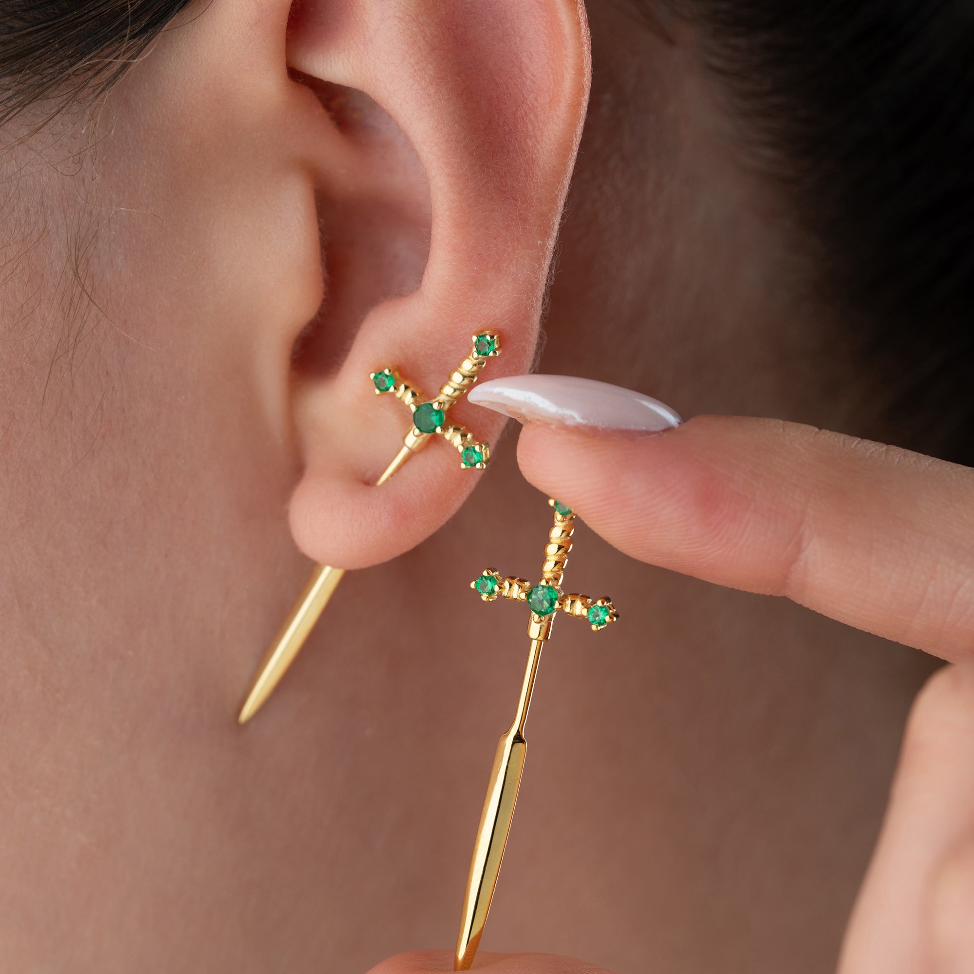 LENAIN ÖRHÄNGEN | 925 SILVER