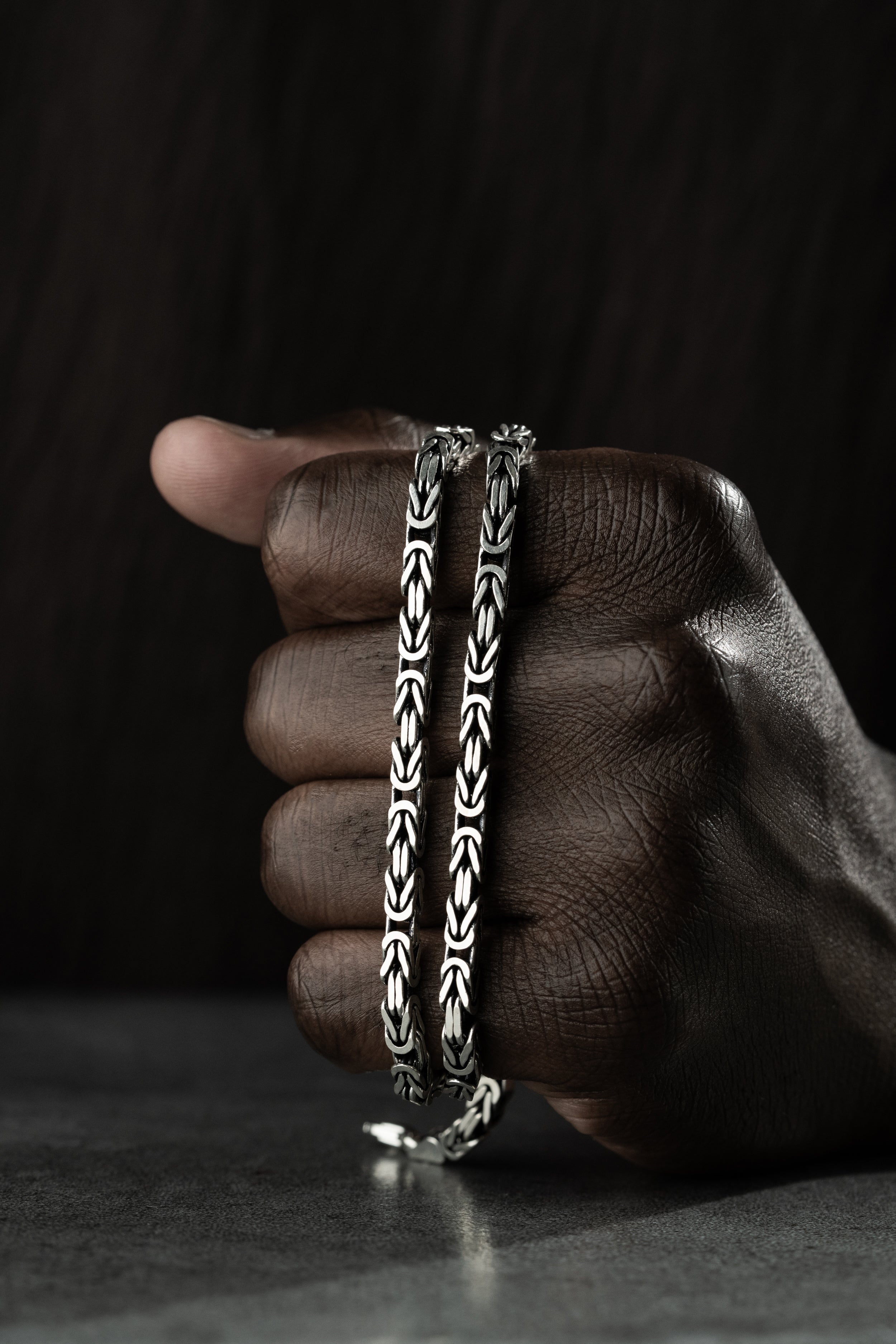 KING KEDJA 4 MM | 925 SILVER