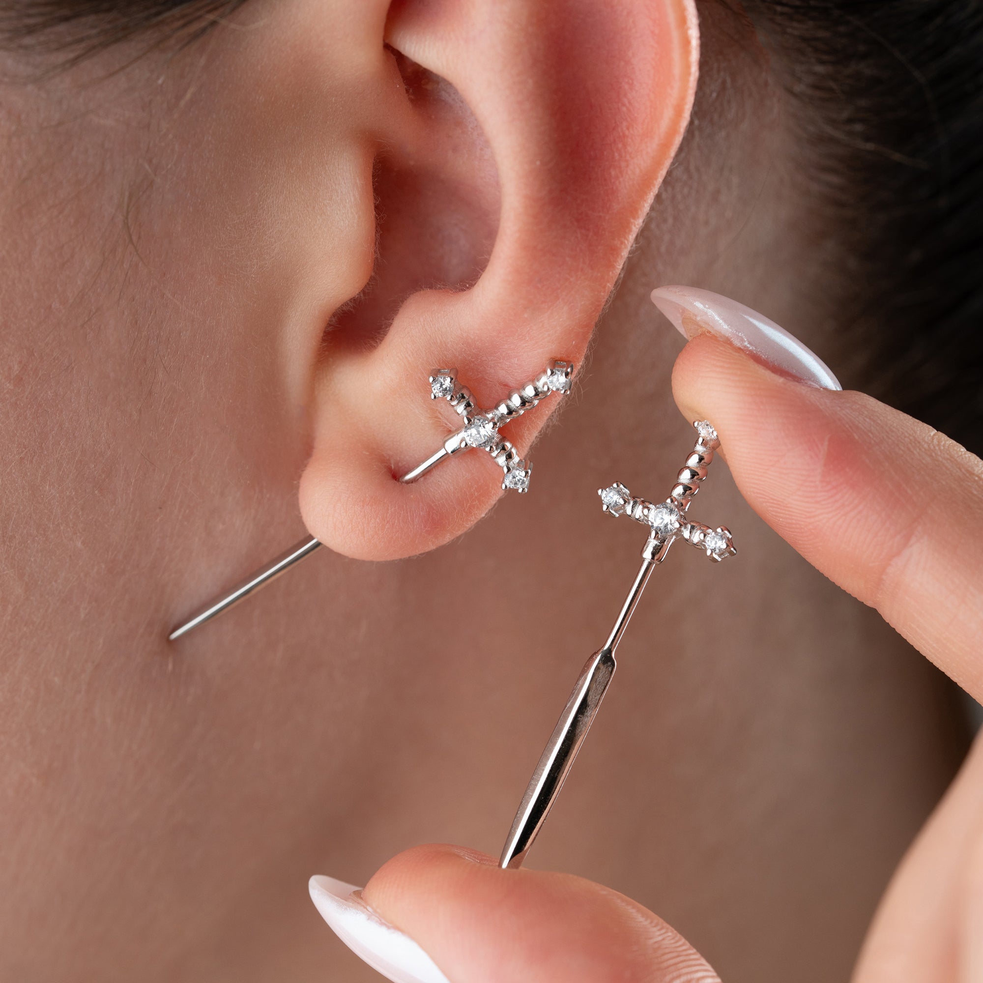 LUIA ÖRHÄNGEN | 925 SILVER