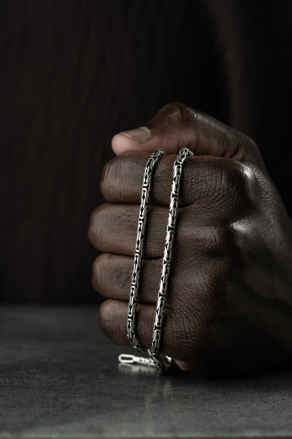 OVAL KING KEDJA 3MM | 925 SILVER 