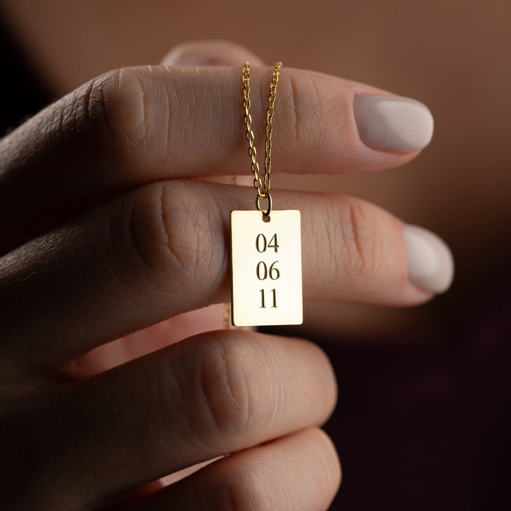 SPARA DATUMET-HALSBAND | 925 SILVER