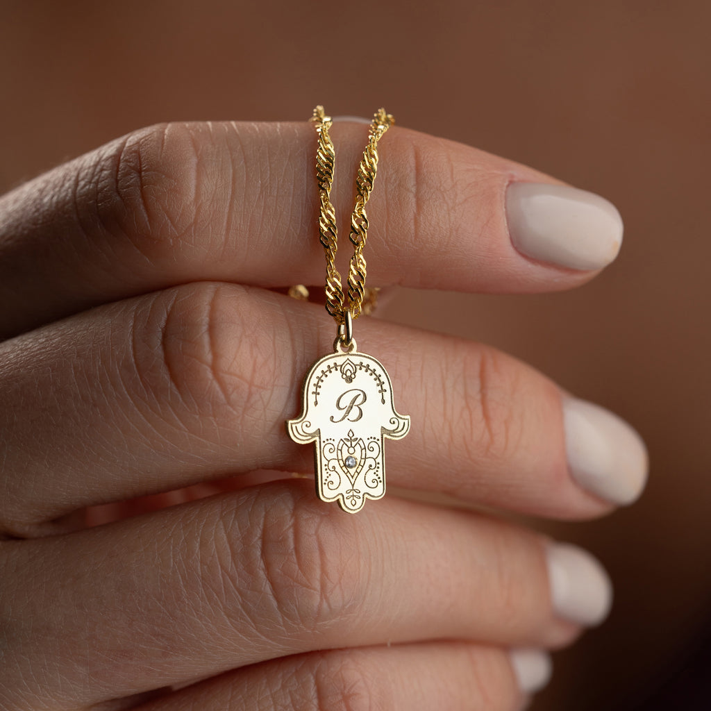 FATIMAS HAND MED ÖNSKEBREV | 925 SILVER