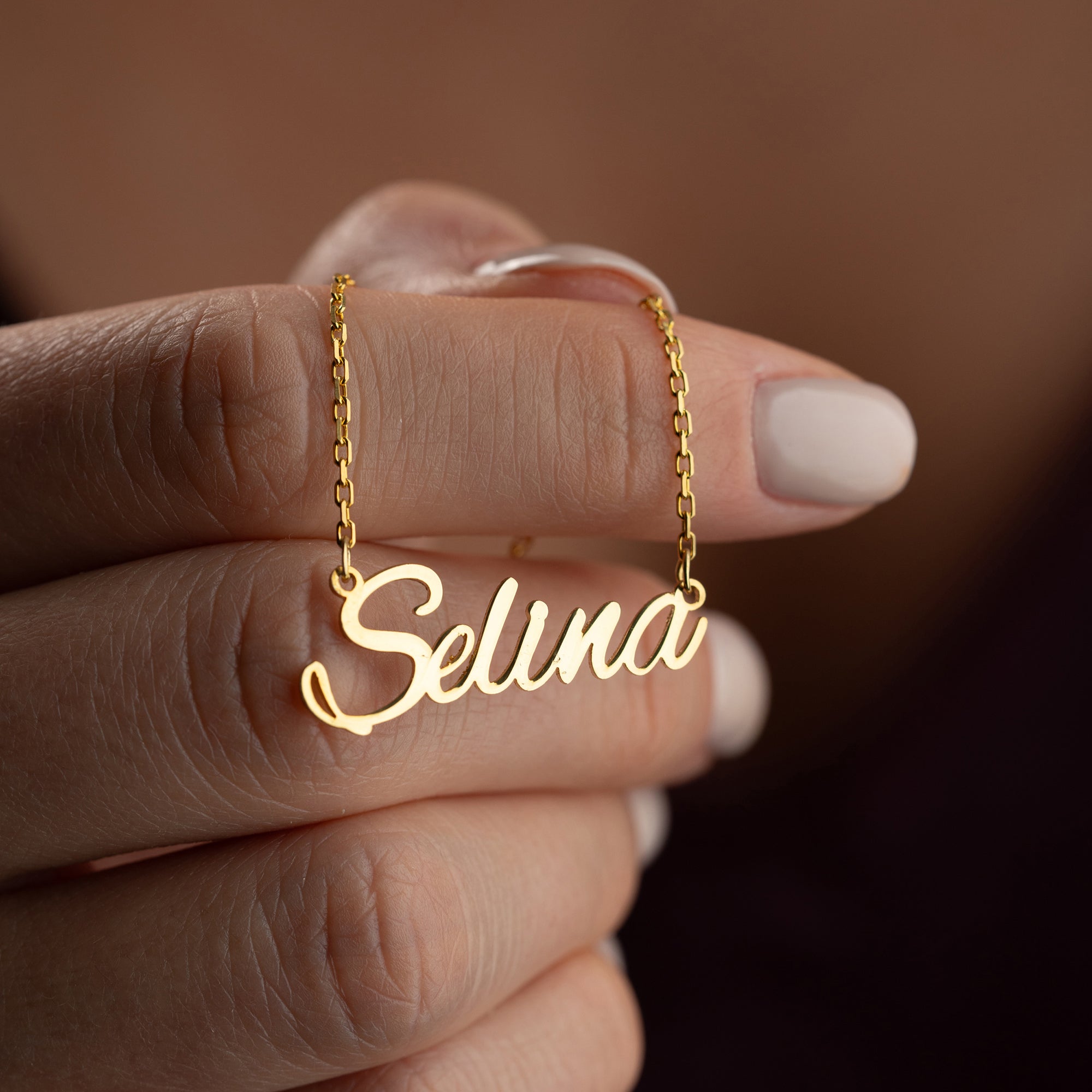 NAMNHALSBAND | TYPSNITT ALEX BORSTE | 925 SILVER