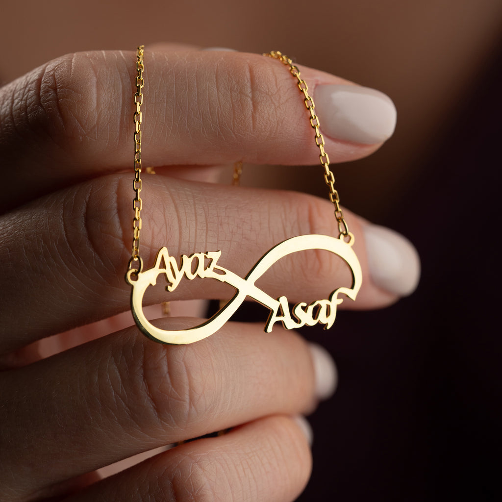 NAMNHALSBAND INFINITY | 925 SILVER