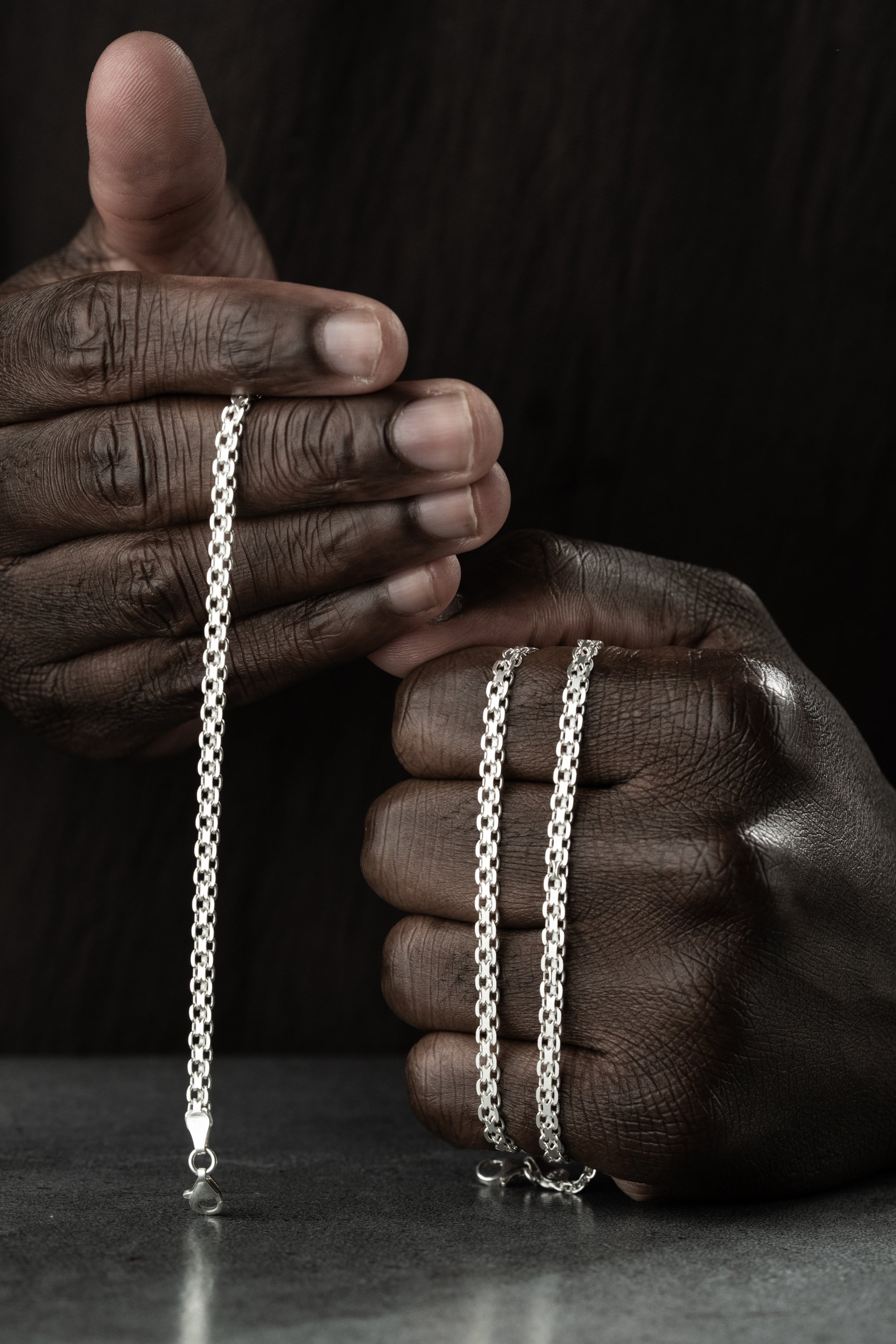 BISMARCK KEDJE-SET | 925 SILVER 