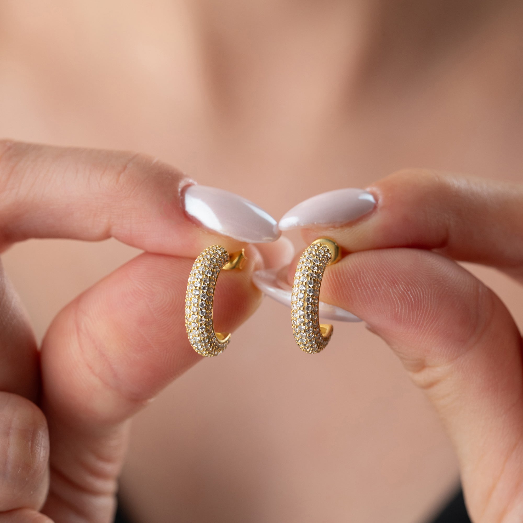 STONE BABES ÖRONHÄNGAR | 925 SILVER