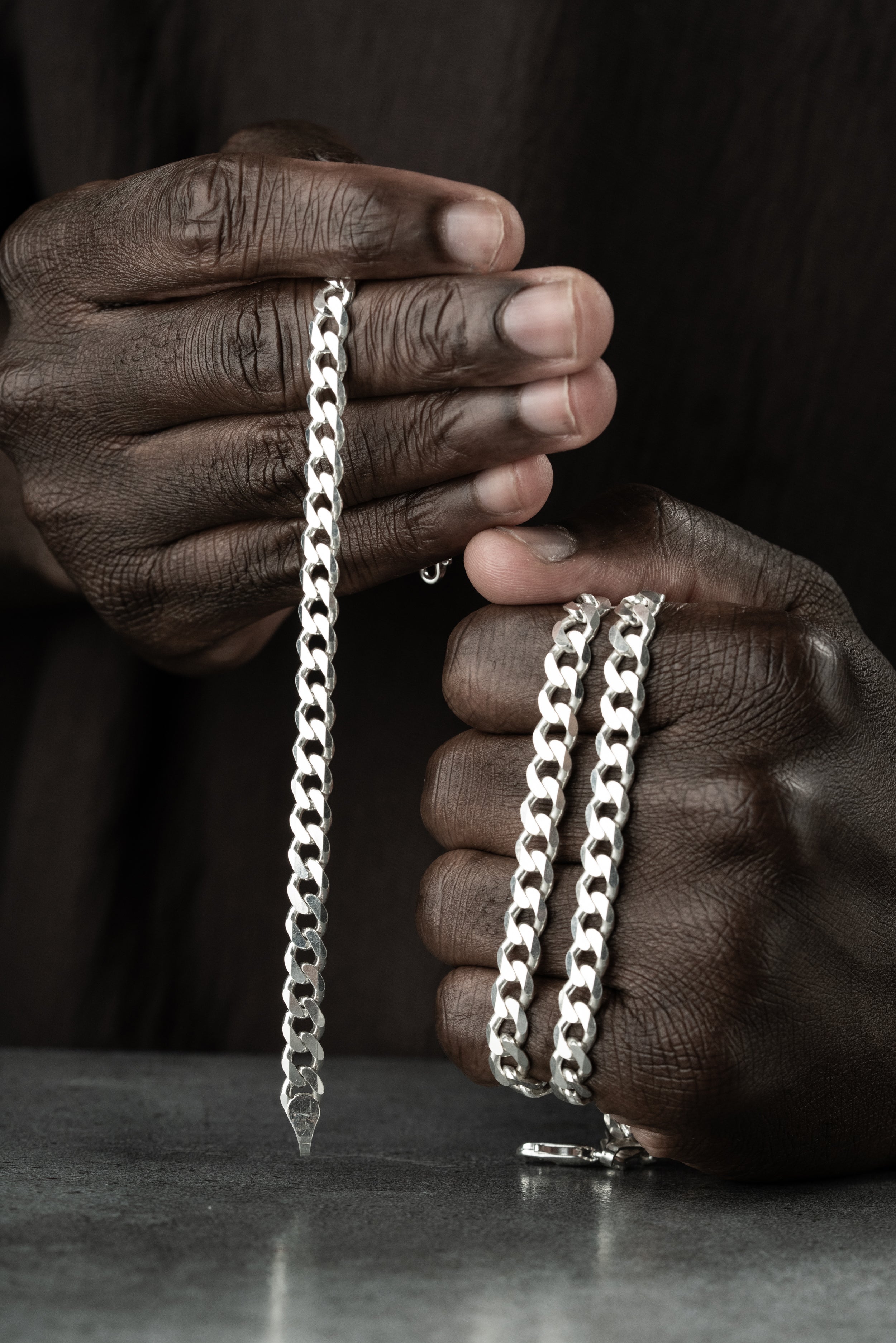 TANKKEDJA-SET | 925 SILVER 