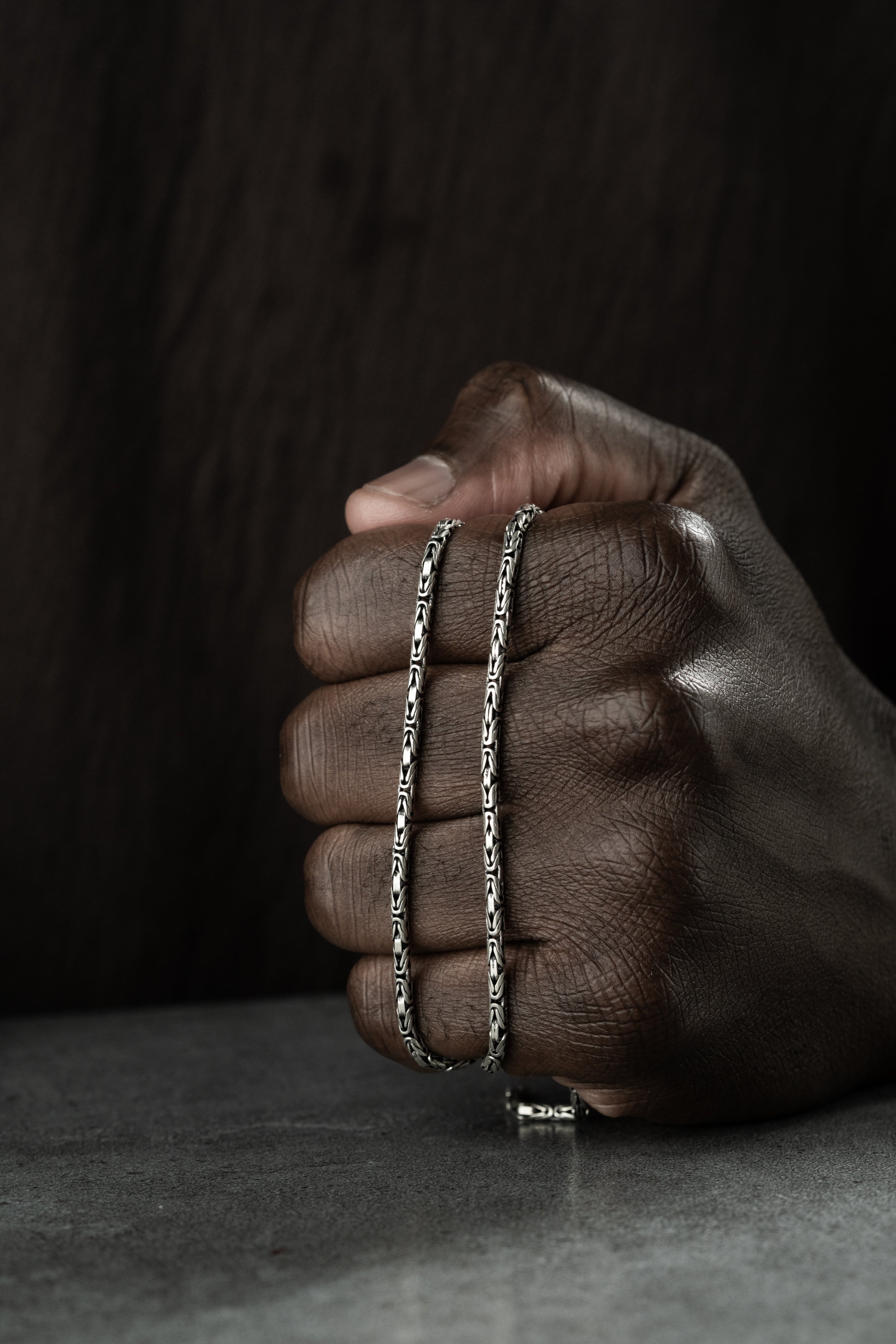 OVAL KING KEDJA 2MM NECK CAND | 925 SILVER 