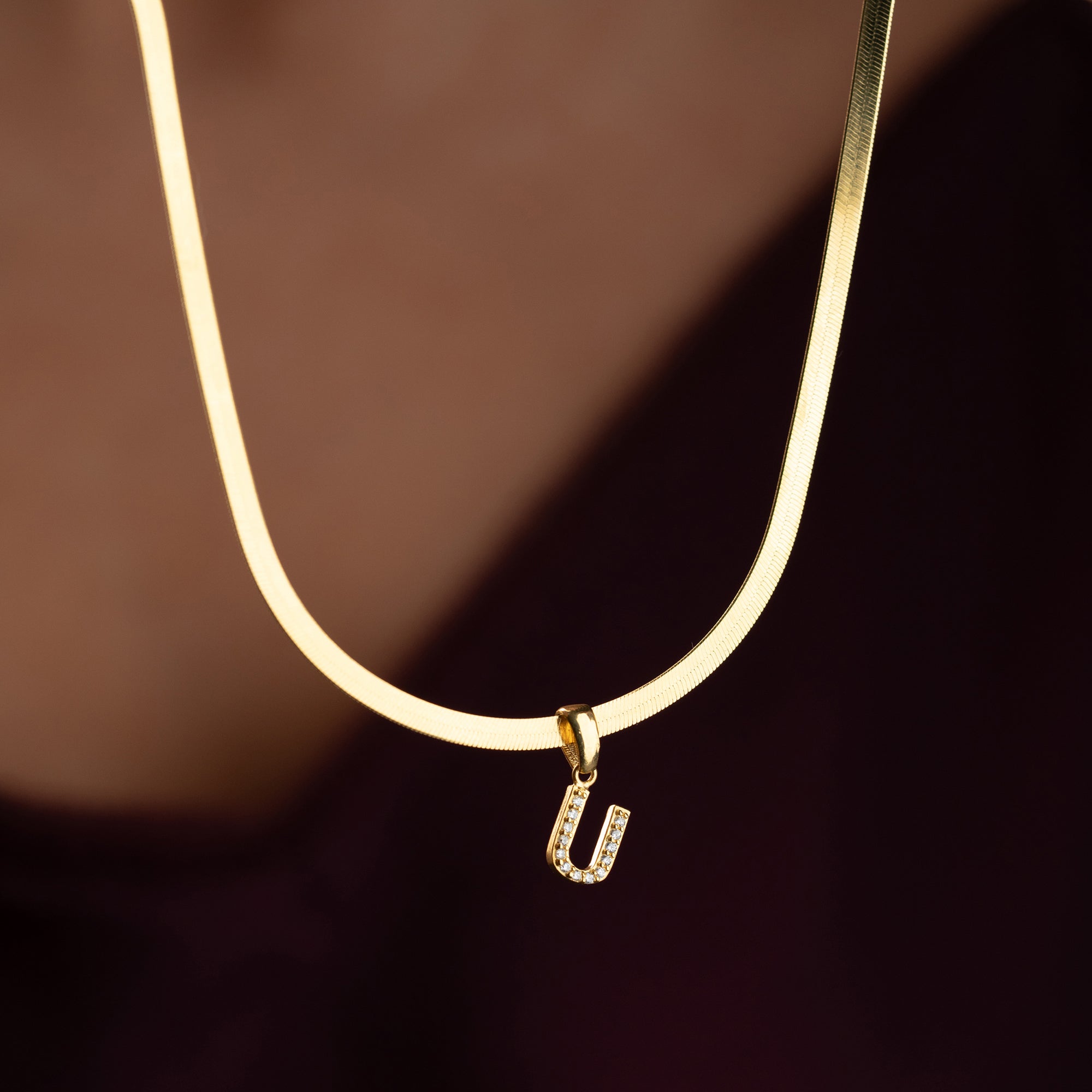 ORMKRANG MED ZIRKONIA BOKSTAVSKRÄM | 925 SILVER