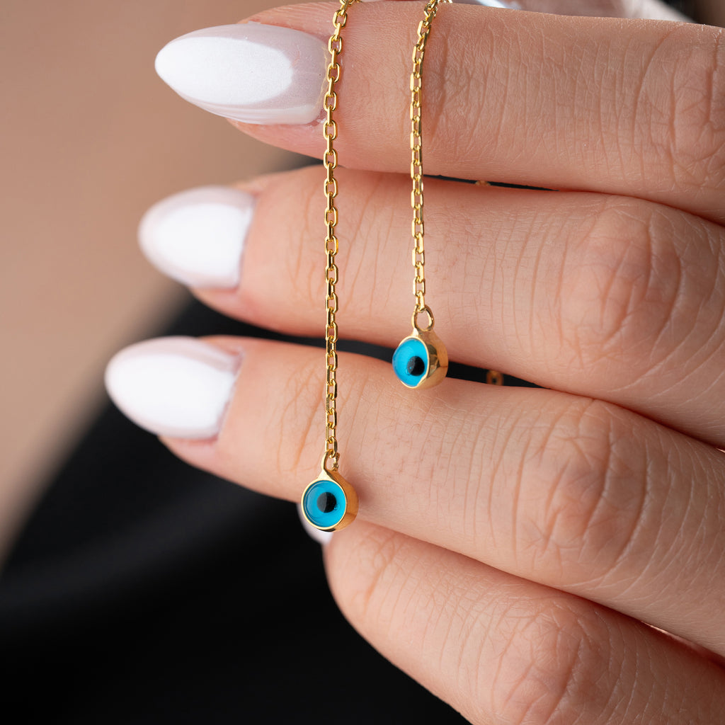 NAZAR HANGANDE ÖGONHÄNGNINGAR | 925 SILVER