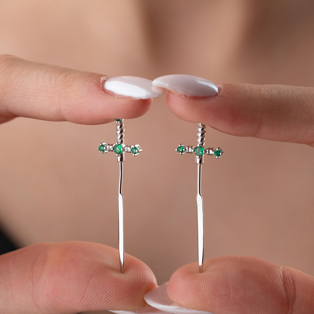 LENAIN ÖRHÄNGEN | 925 SILVER