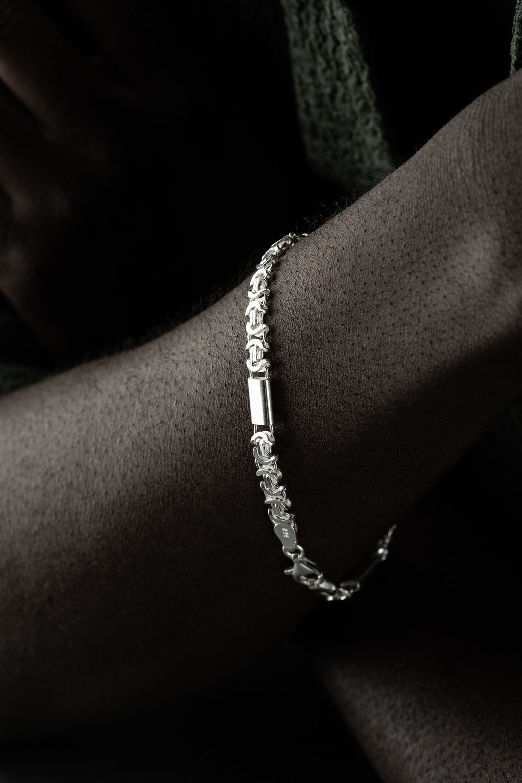 KING ARMBAND PLATT 5MM | 925 SILVER