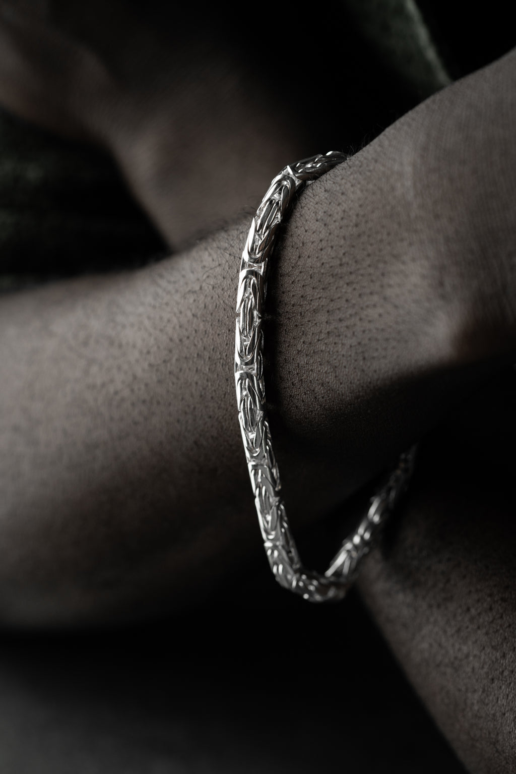 KING-ARMBAND OVAL 5MM | 925 SILVER