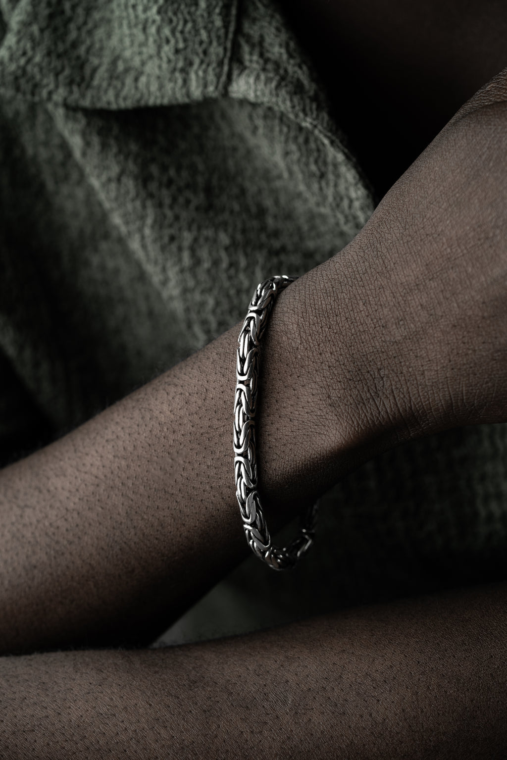 KING ARMBAND OVAL OXIDHJUL 5MM | 925 SILVER