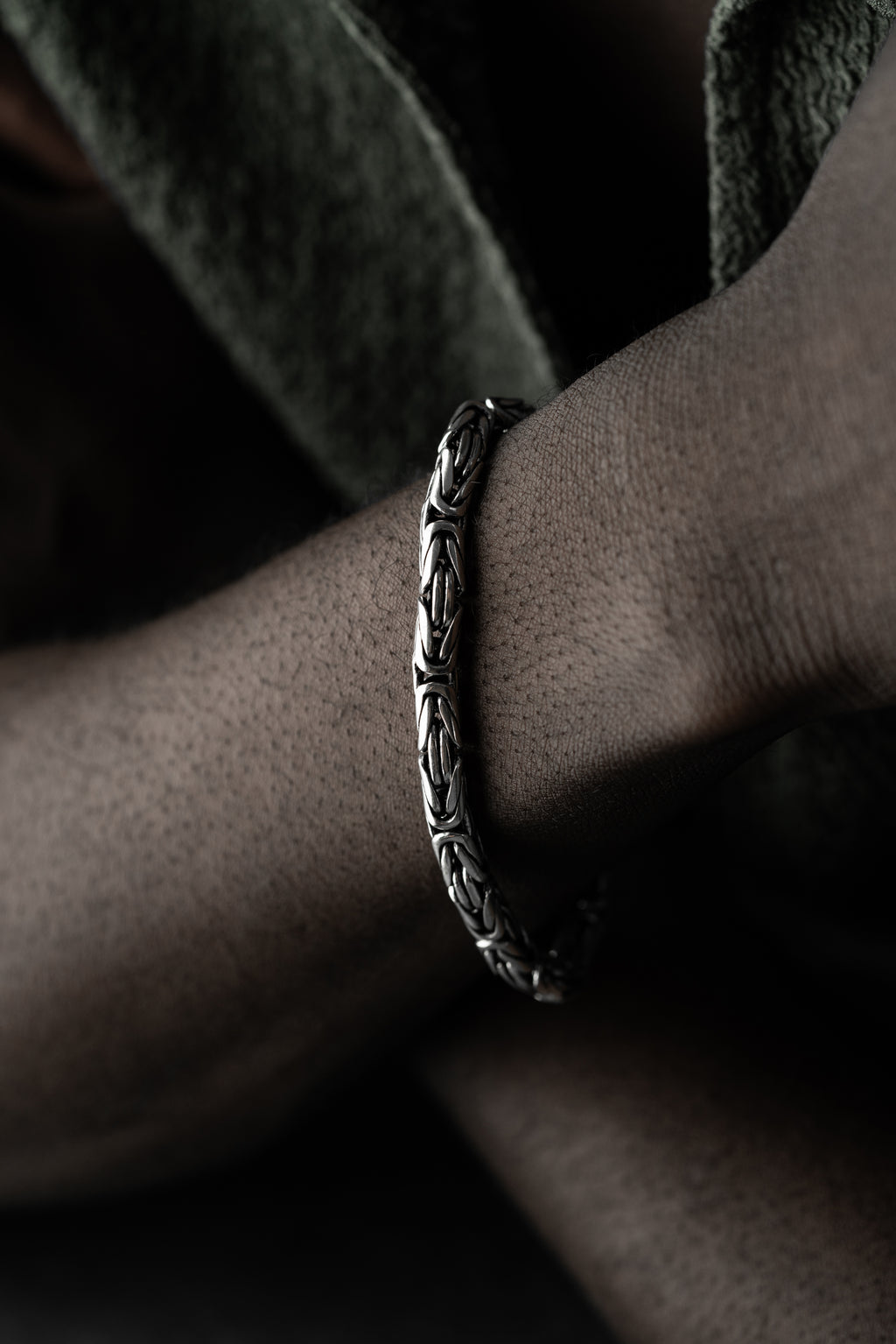 KING ARMBAND OVAL OXIDHJUL 5MM | 925 SILVER