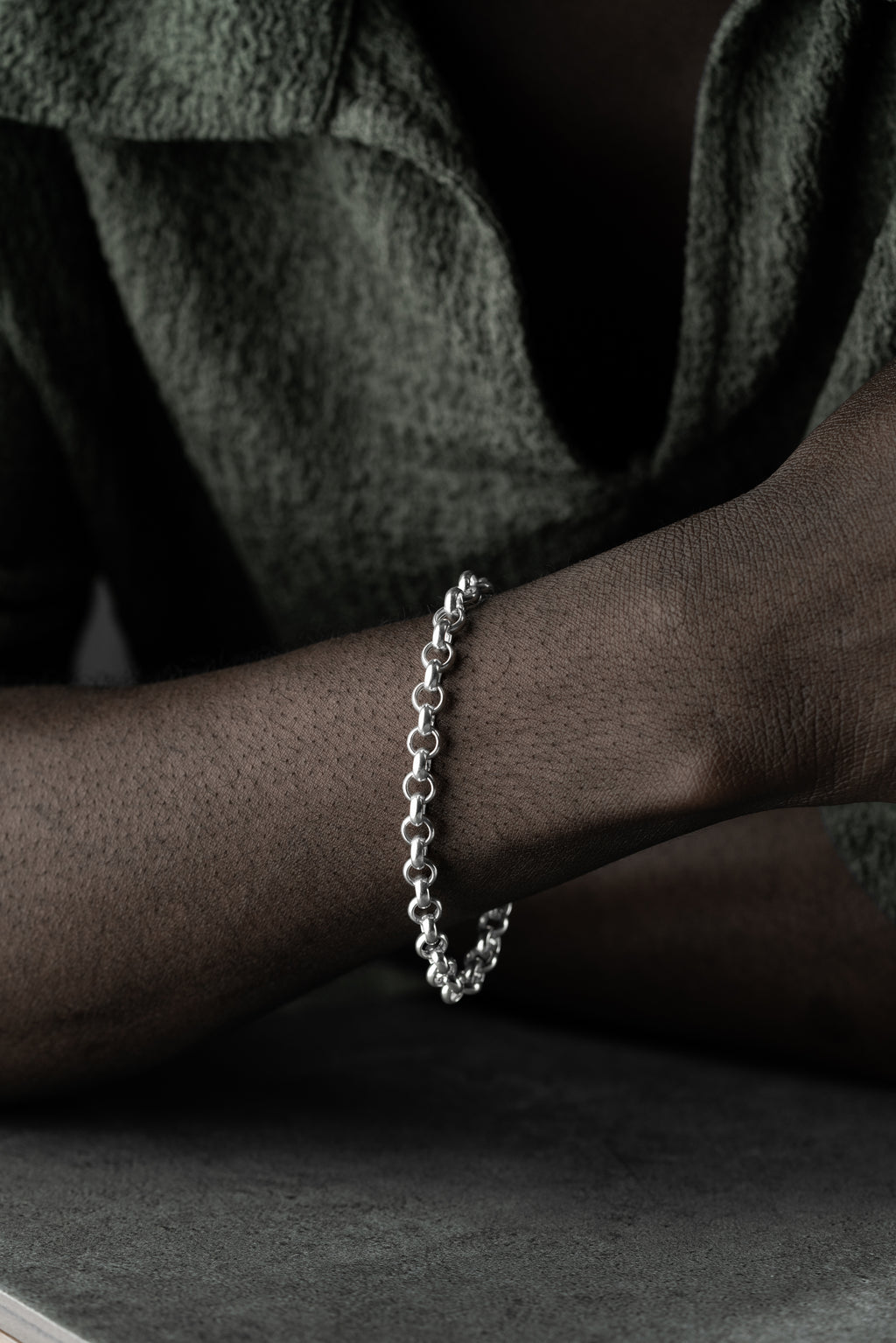 STORT ÄNNU ARMBAND 5MM | 925 SILVER