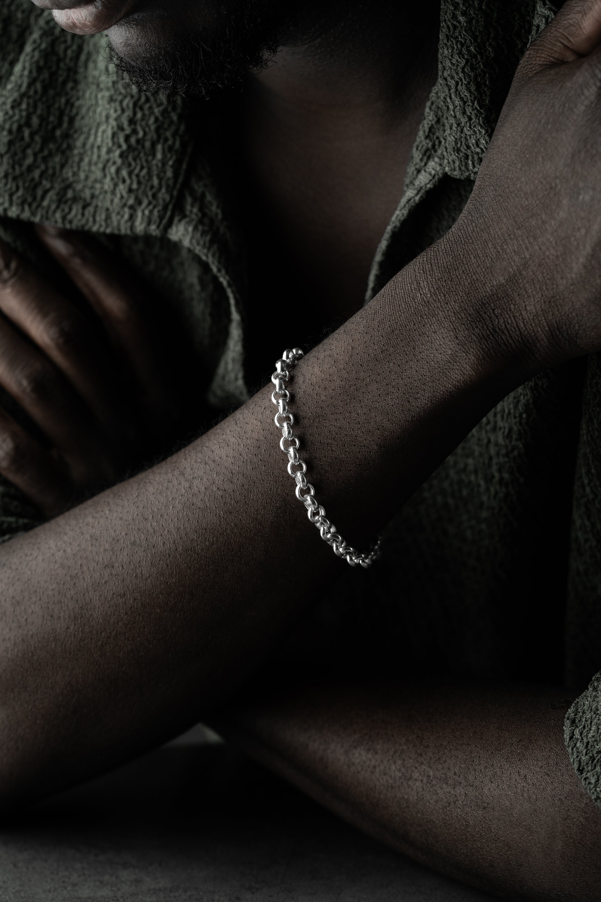 STORT ÄNNU ARMBAND 5MM | 925 SILVER