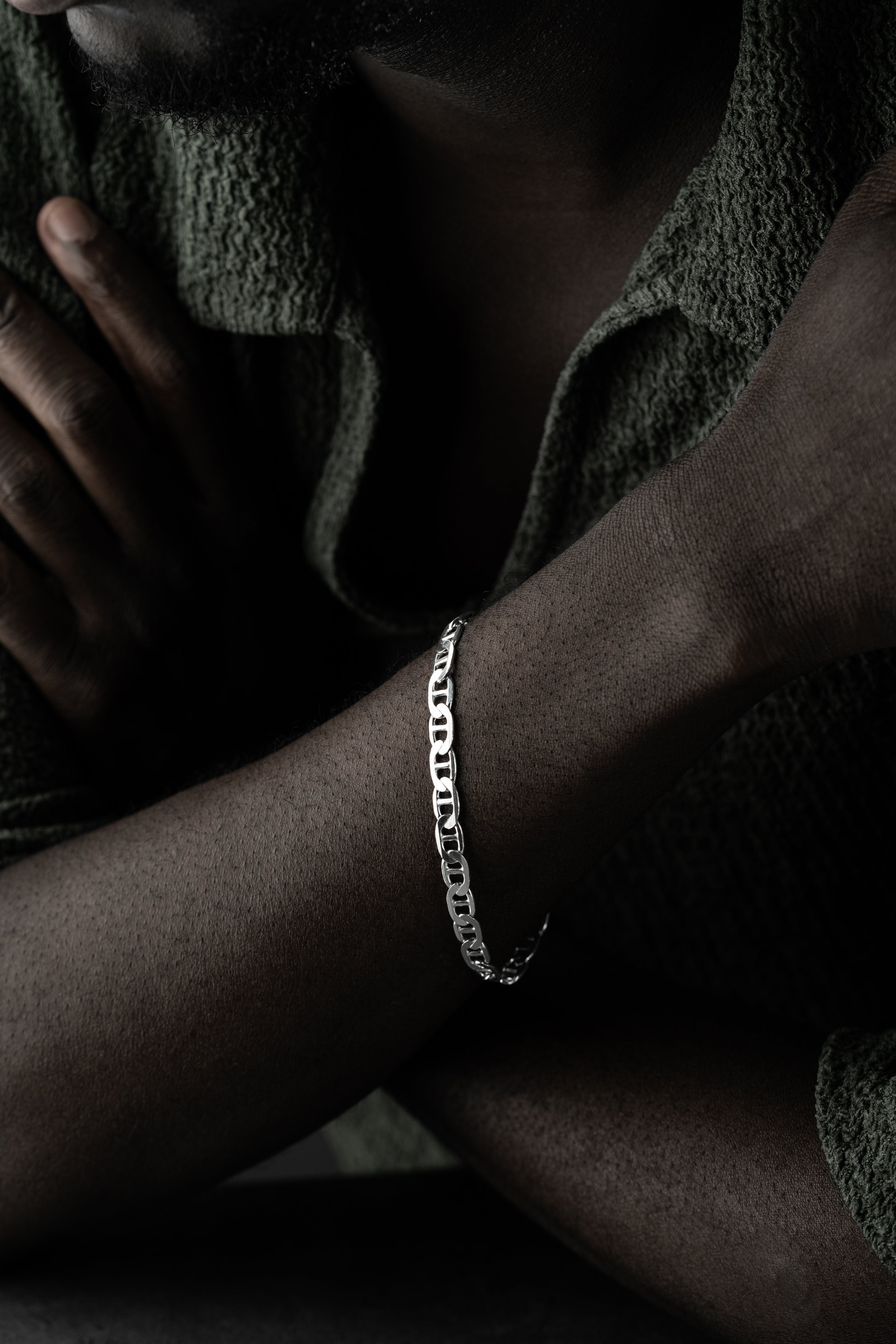 KUBANSK LÄNKARBAND 6MM | 925 SILVER