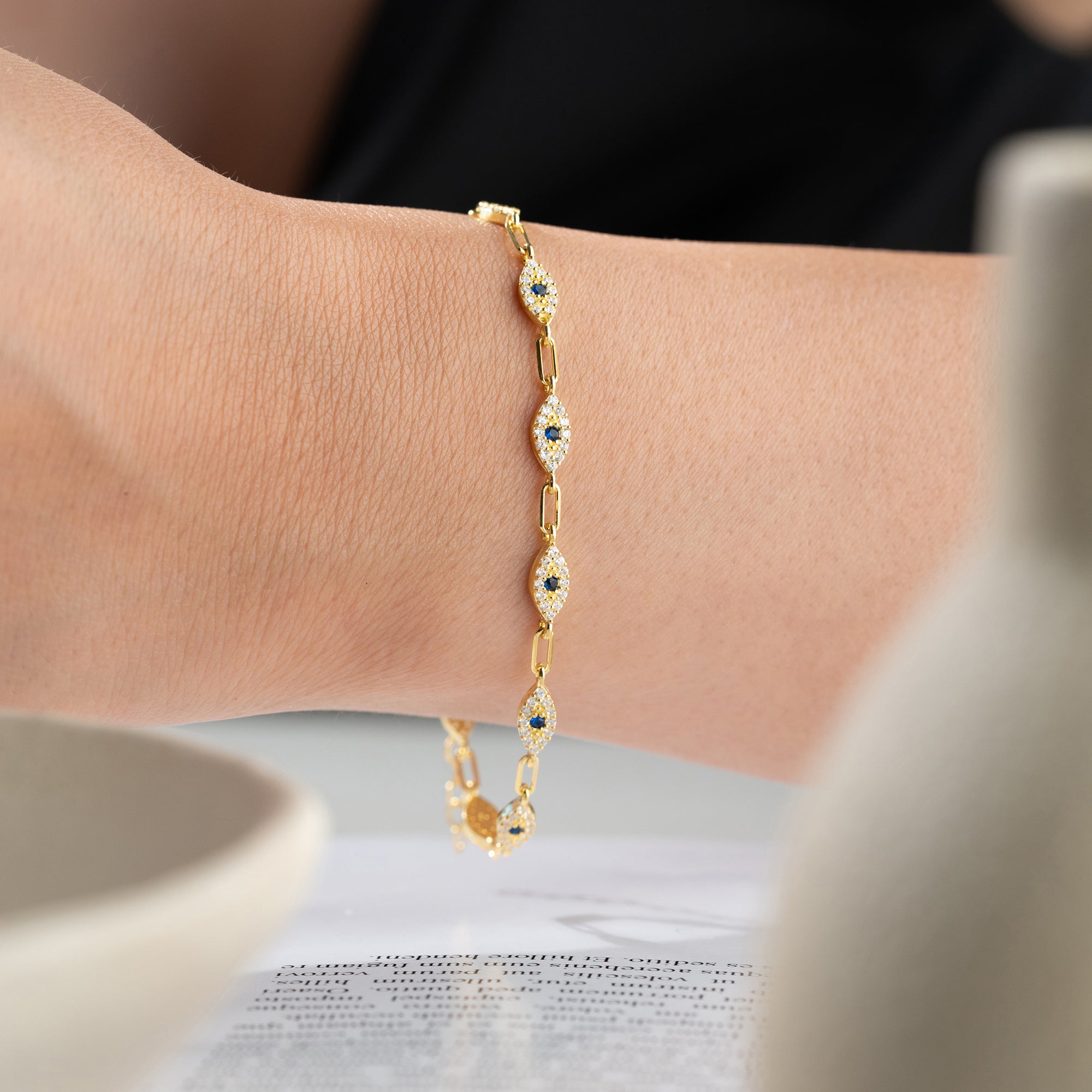 LINA NAZAR ARMBAND | 925 SILVER