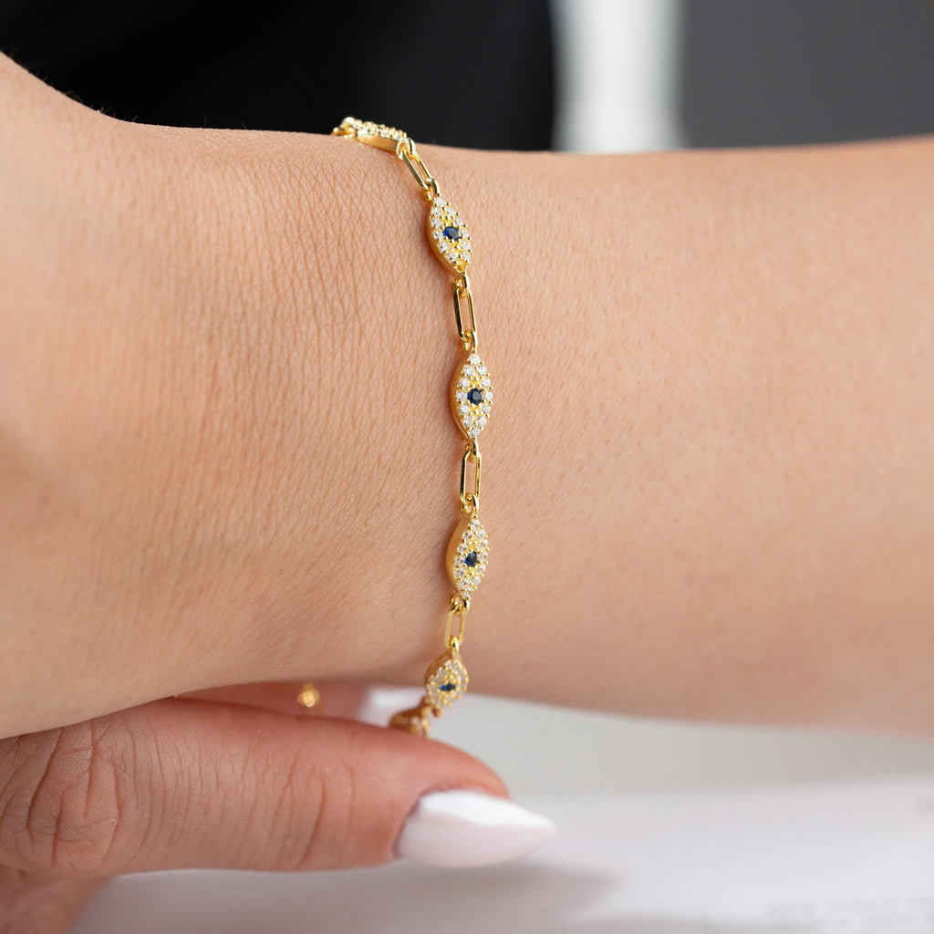 LINA NAZAR ARMBAND | 925 SILVER