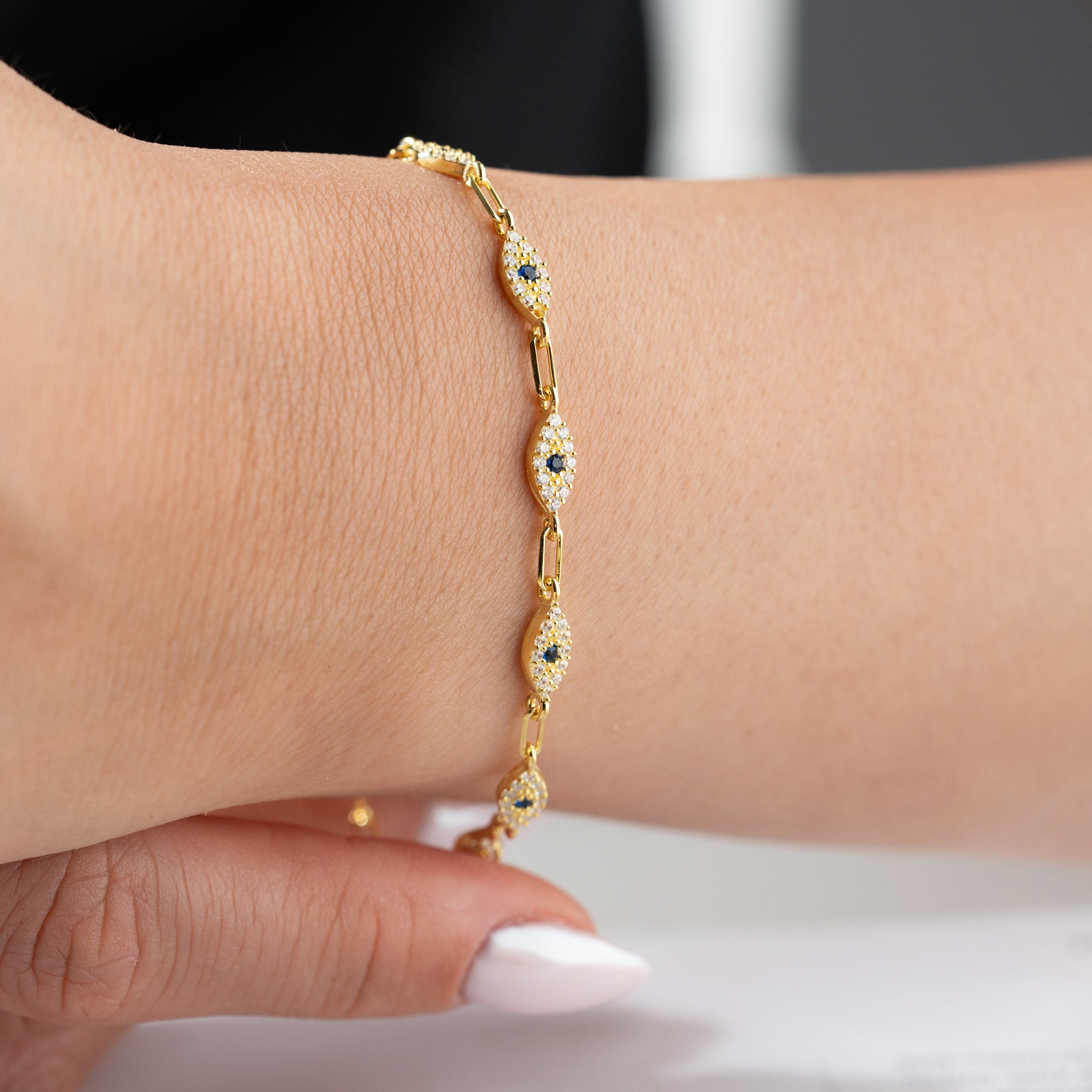 LINA NAZAR ARMBAND | 925 SILVER