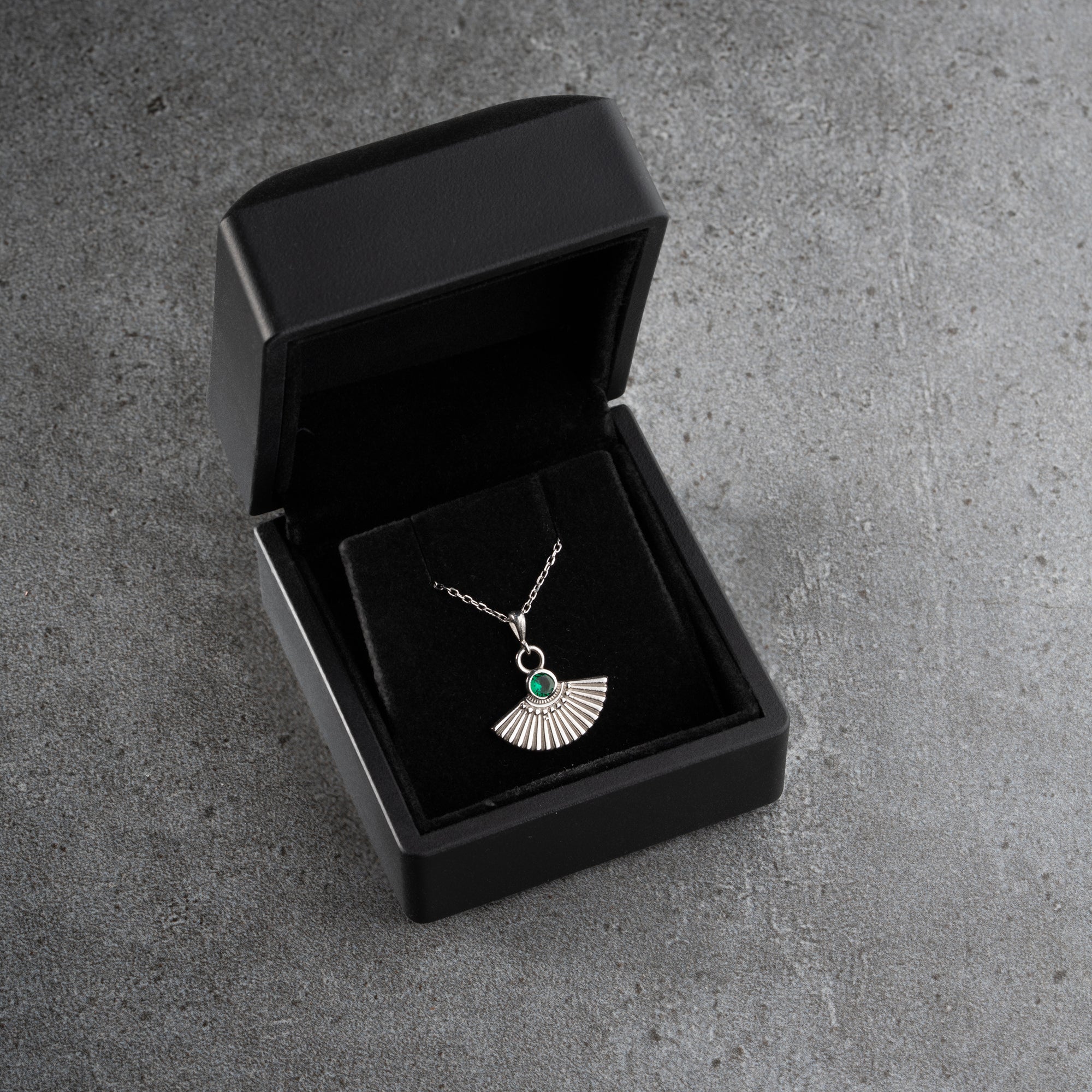 ZIRKONIUMFLÄKTKRAS | 925 SILVER