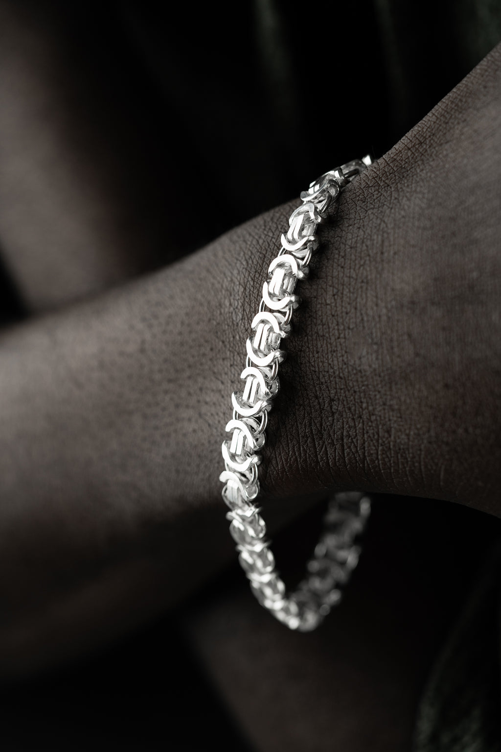 KING ARMBANDSPLATTA 6MM | 925 SILVER