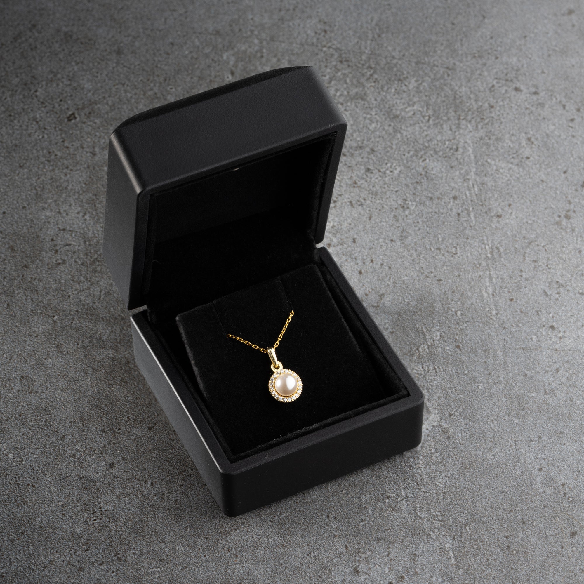 ZIRKONIAPÄRLHALSBAND | 925 SILVER