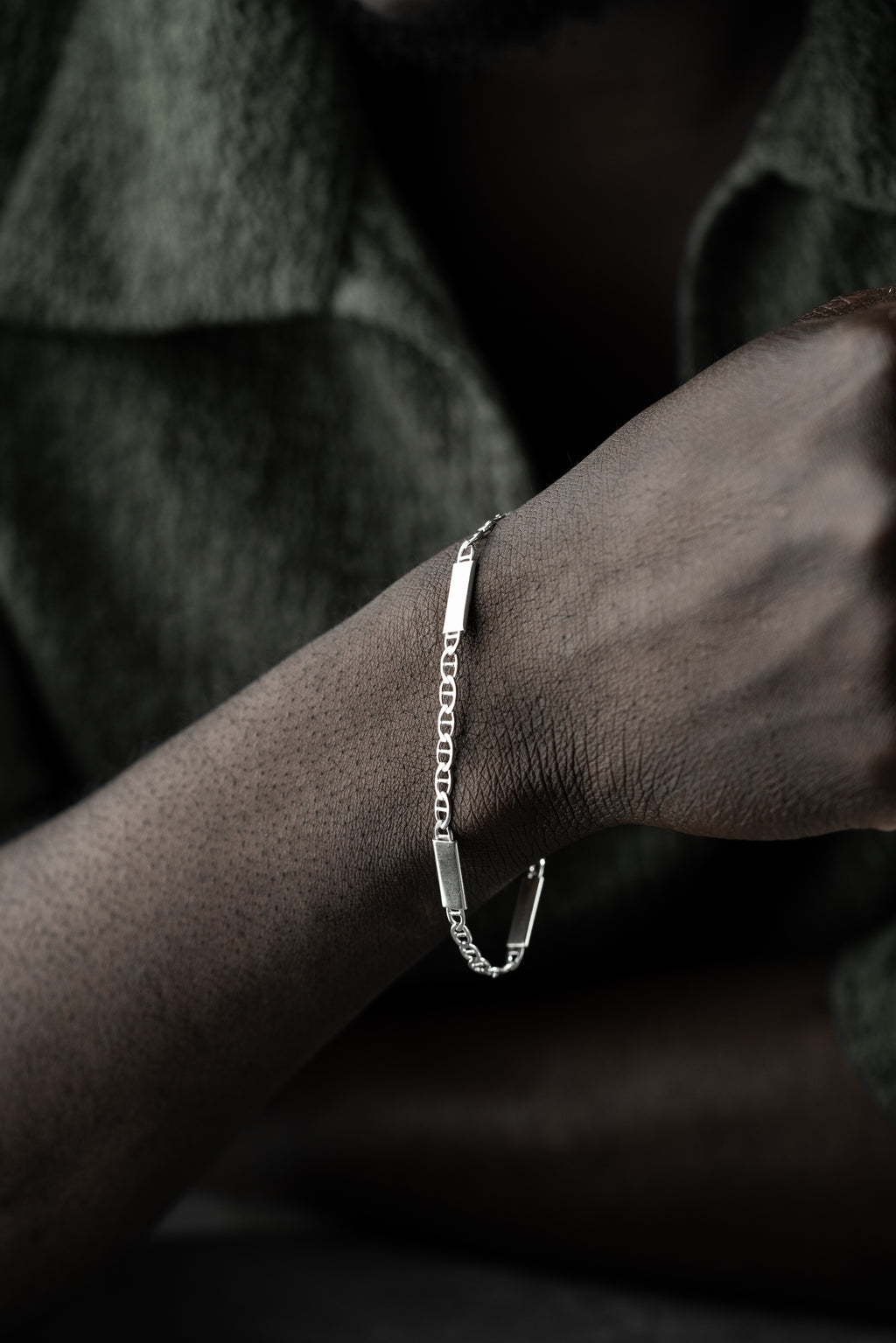 PLATTOR KUBANSK LÄNKARBAND 4MM | 925 SILVER