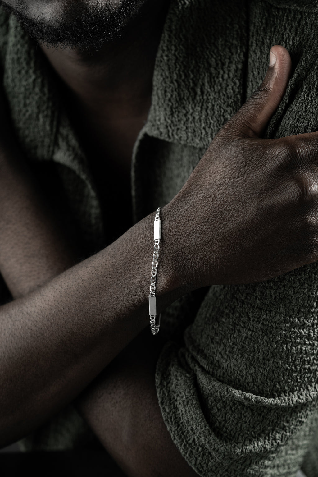 PLATTOR KUBANSK LÄNKARBAND 4MM | 925 SILVER