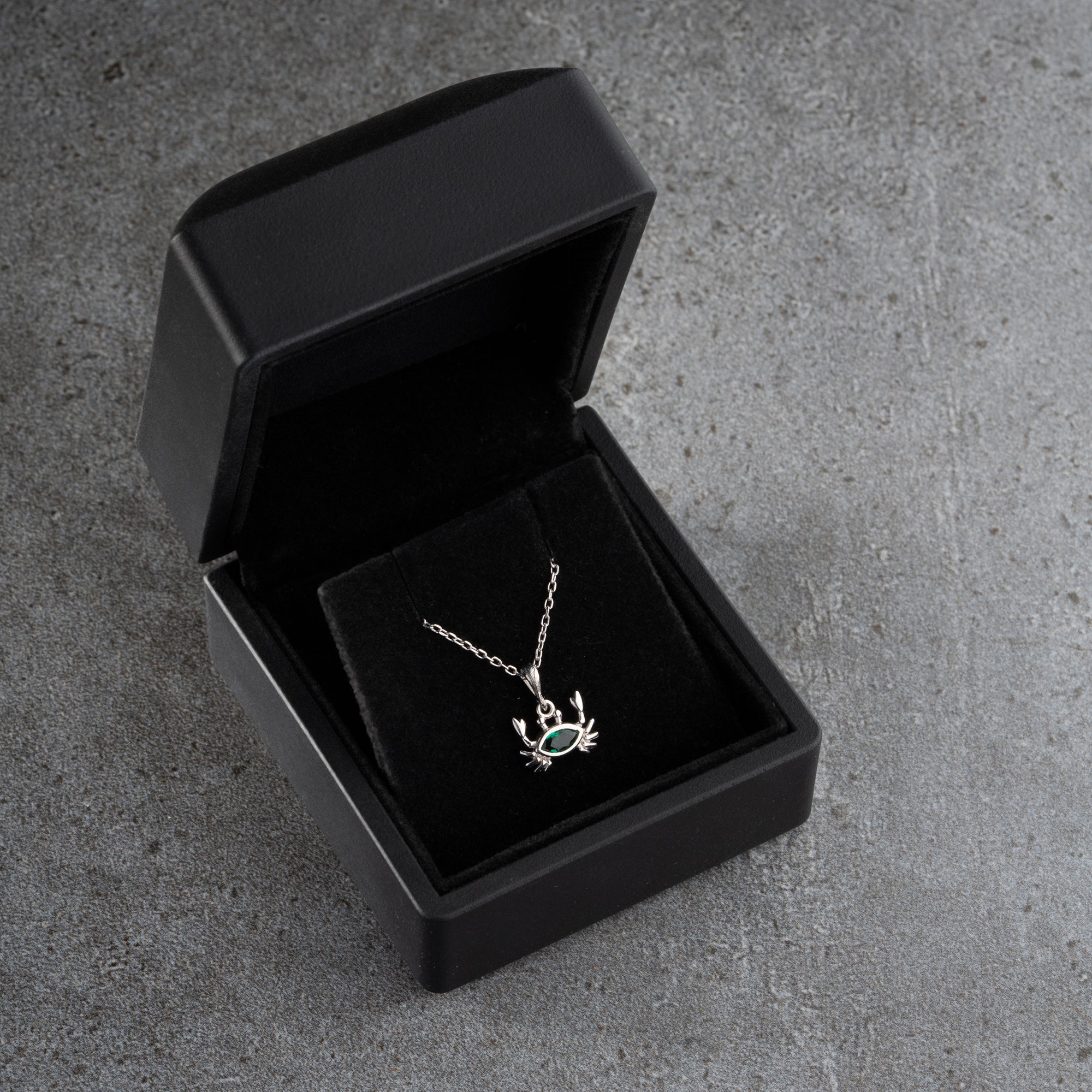 ZIRKONIUMKRÄFTSHALSBAND | 925 SILVER