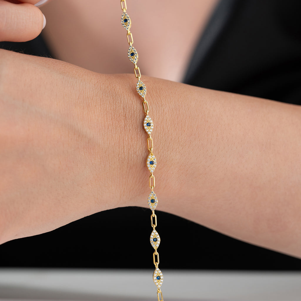 LINA NAZAR ARMBAND | 925 SILVER