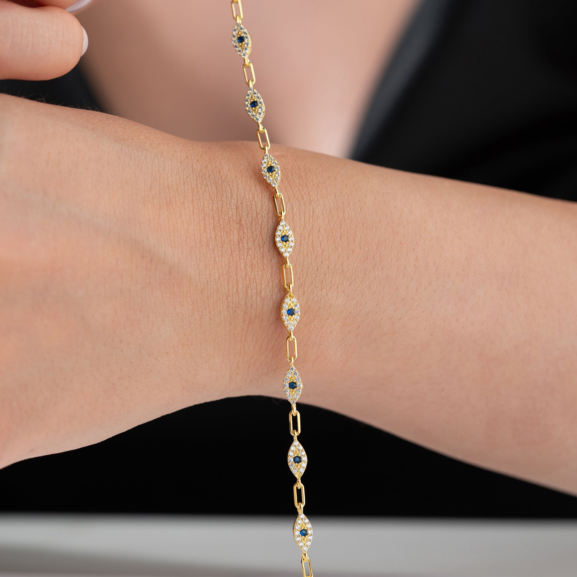 LINA NAZAR ARMBAND | 925 SILVER