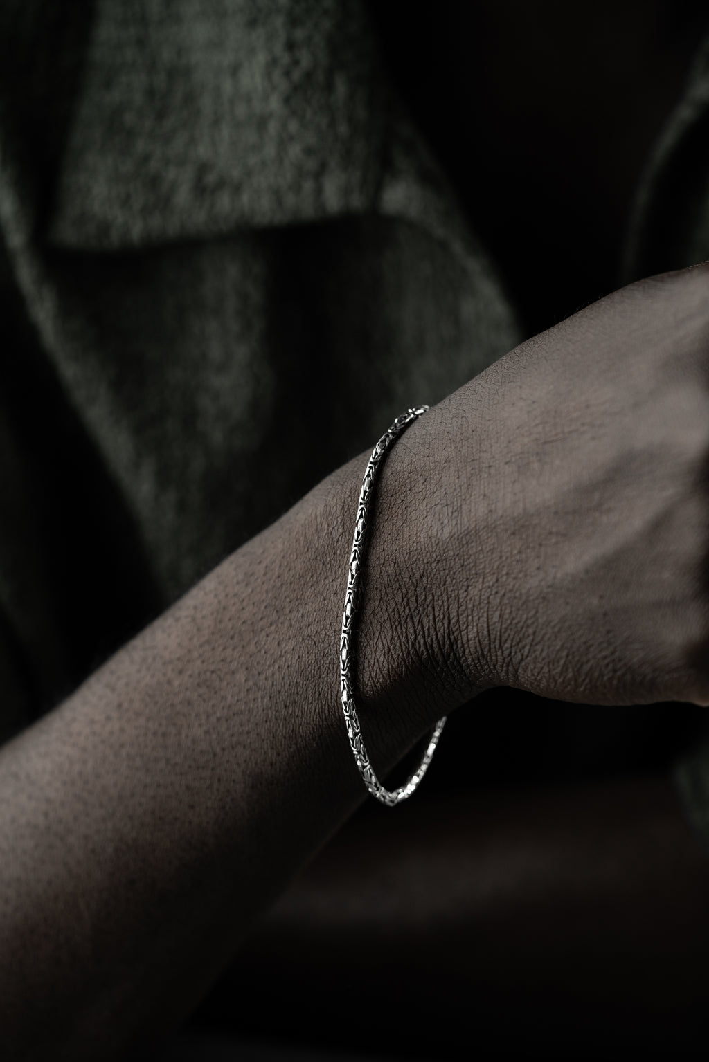 KING-ARMBAND OVAL 2,5 MM | 925 SILVER