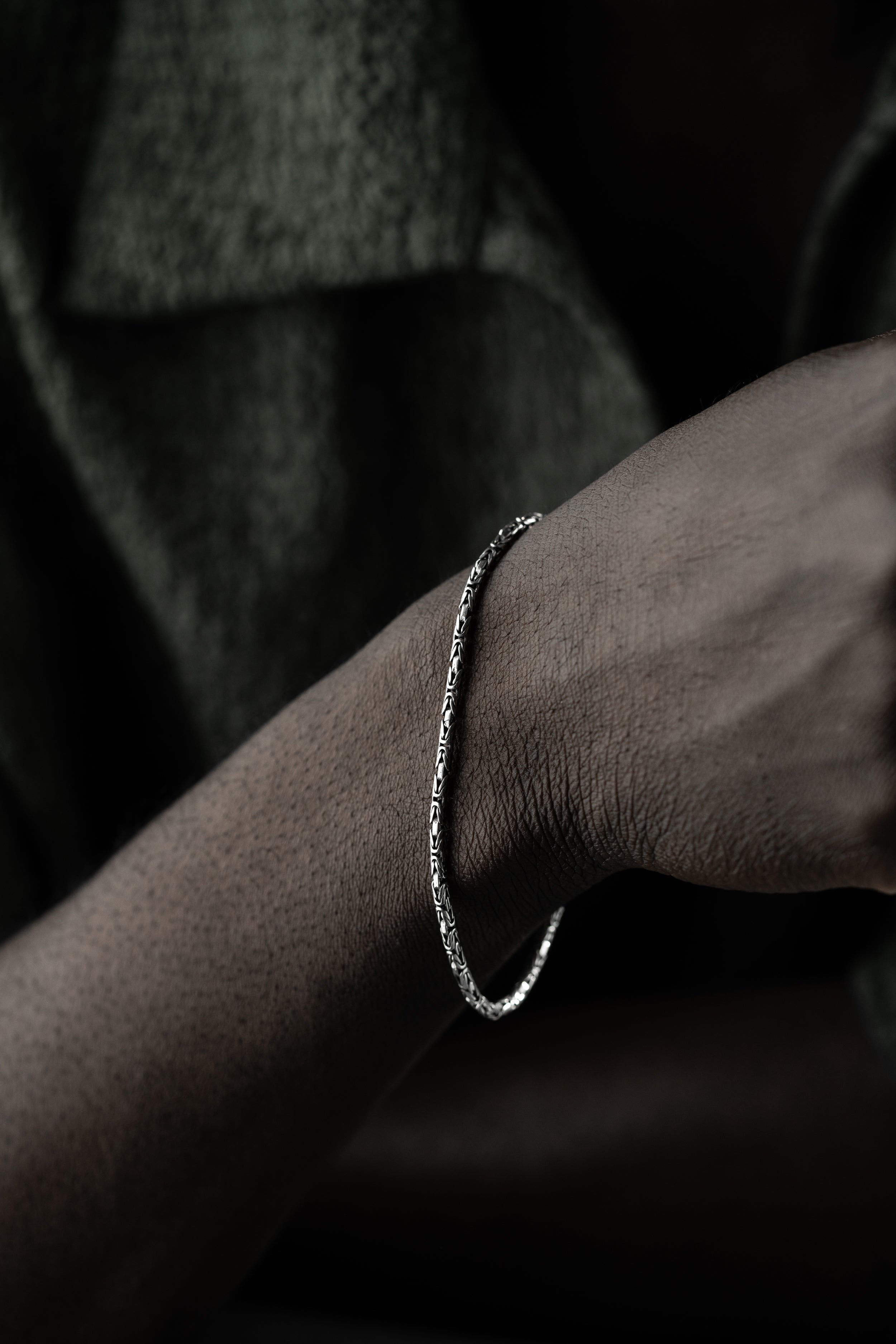 KING-ARMBAND OVAL 2,5 MM | 925 SILVER