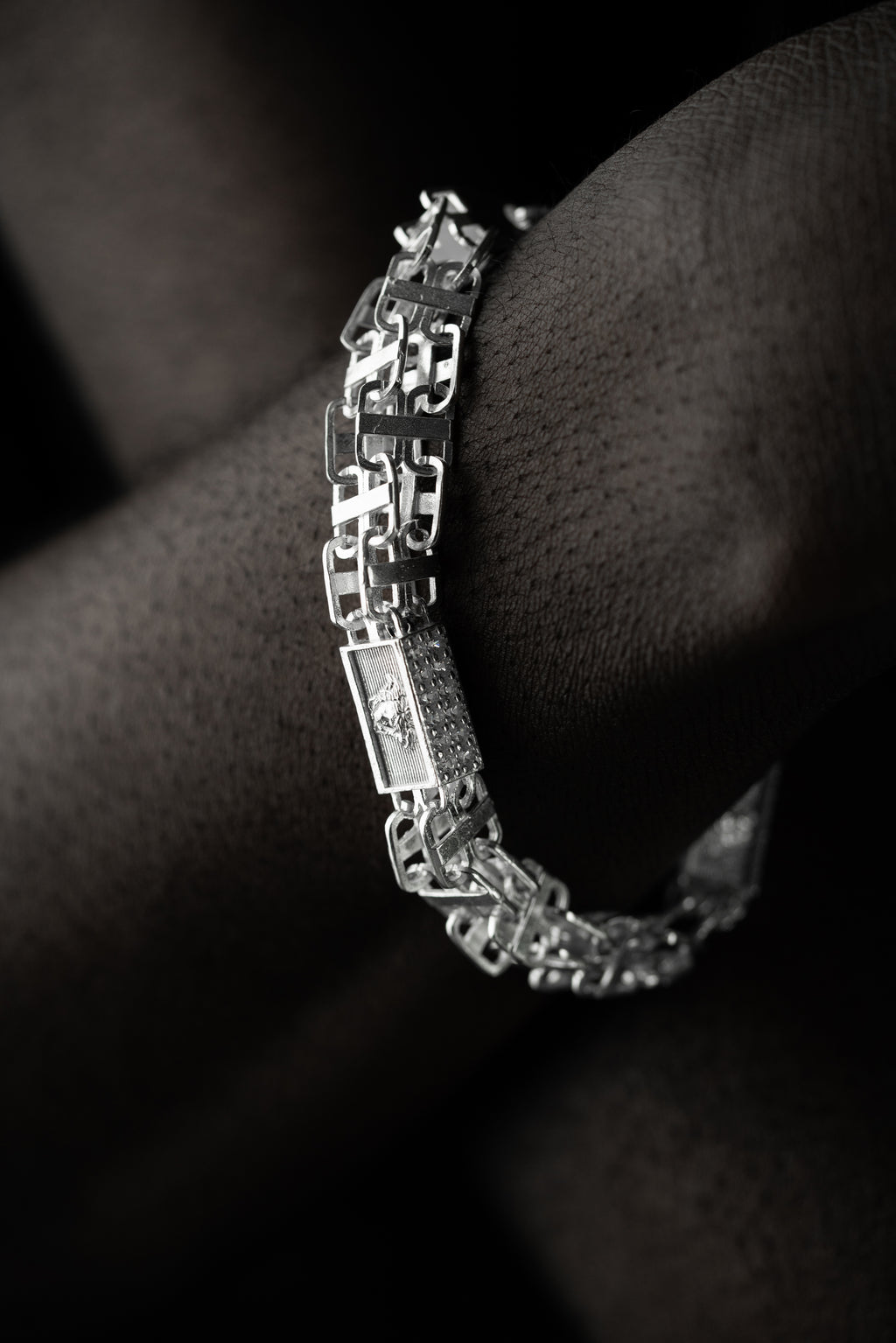 STORT ARMBAND MED BUREN | 925 SILVER.