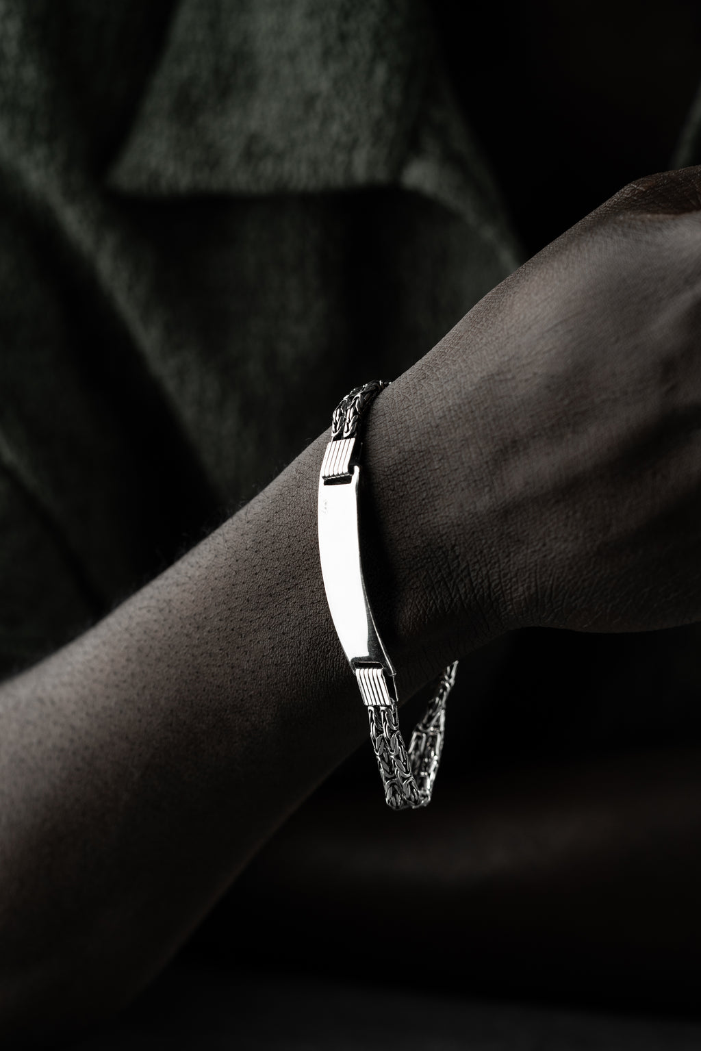 KING ARMBAND DUO MED GRAVER | 925 SILVER.