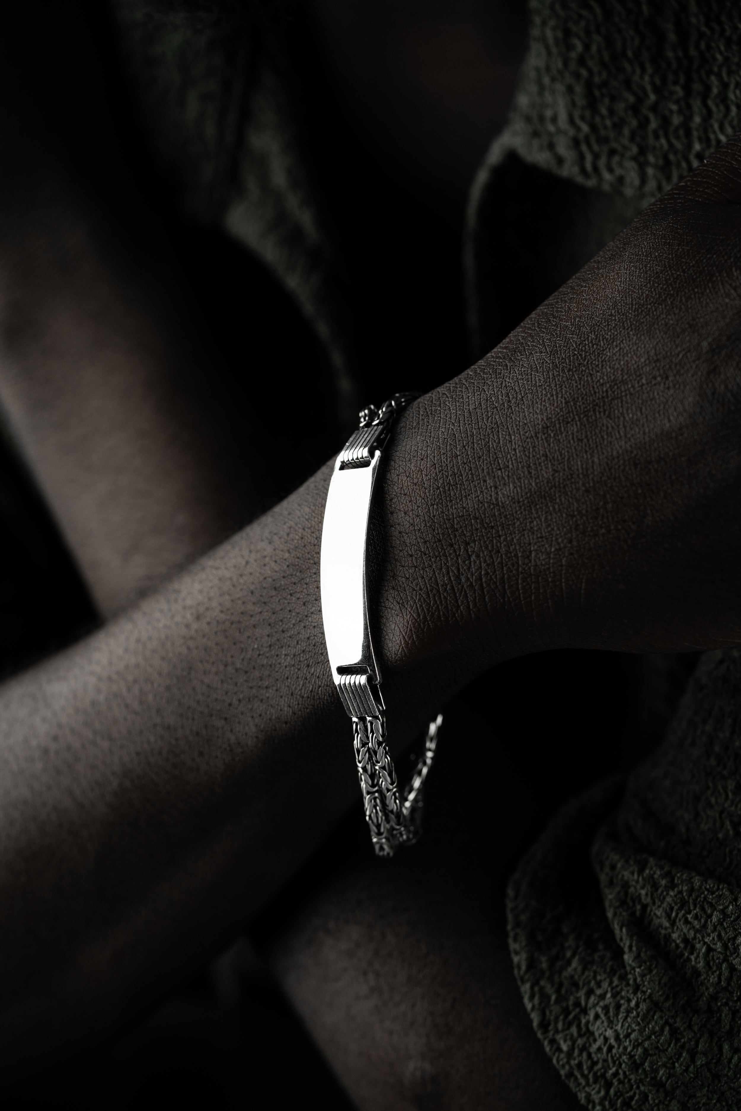 KING ARMBAND DUO MED GRAVER | 925 SILVER.