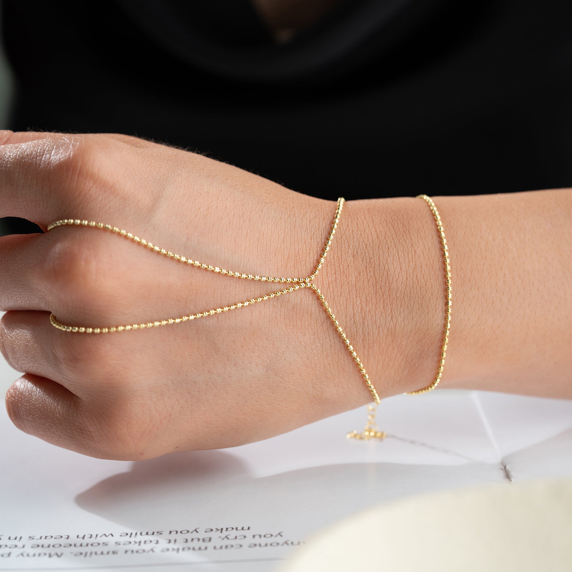 TINA HANDKEDJA | 925 SILVER