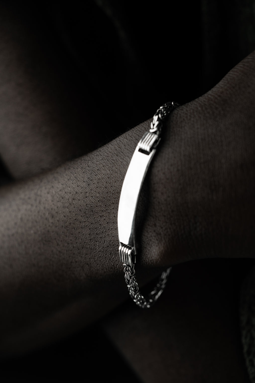 KING ARMBAND MED GRAVER | 925 SILVER