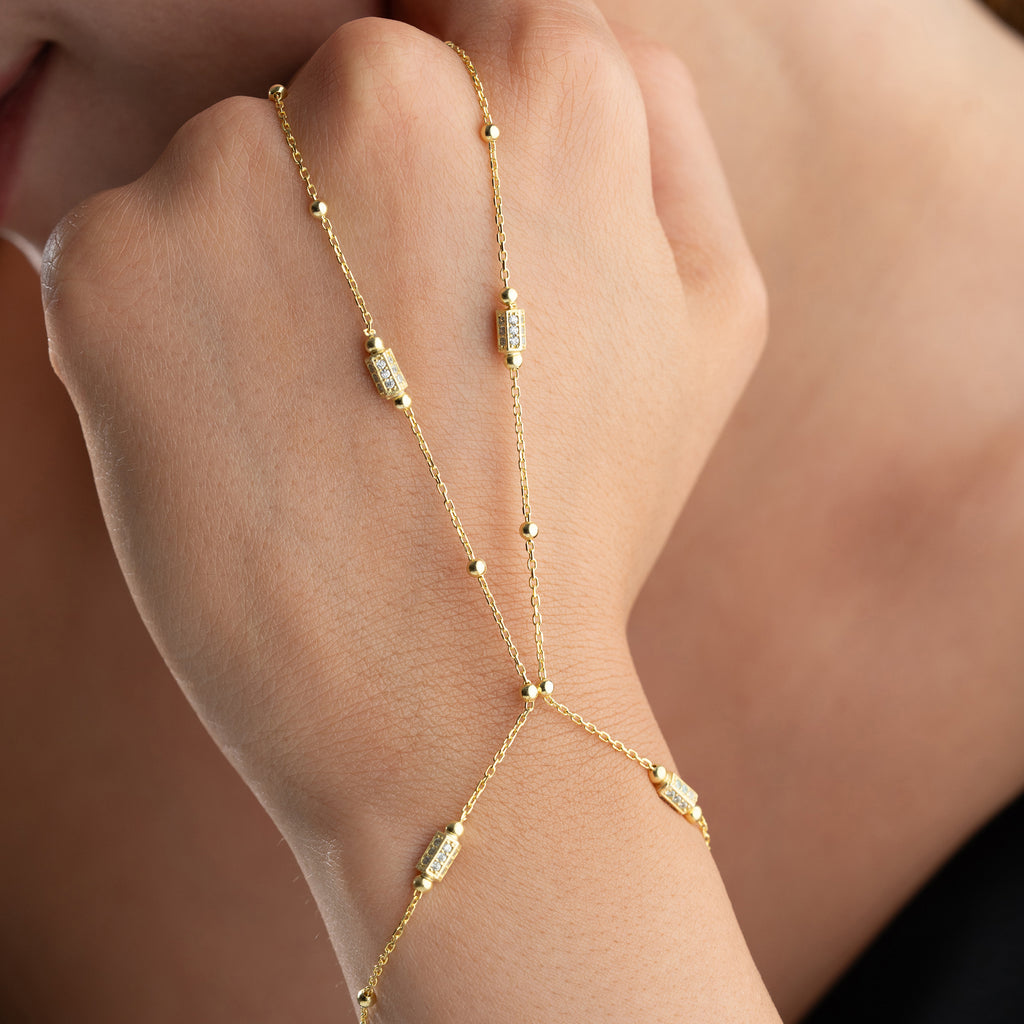 NÄSDUK FÖR VINA | 925 SILVER