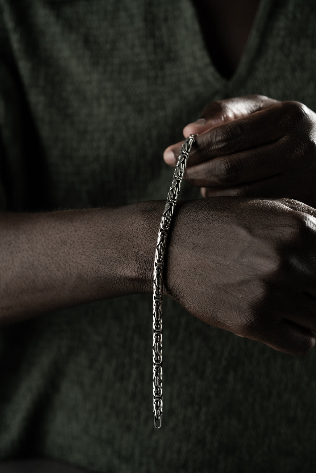 KING ARMBAND OVAL OXIDHJUL 5MM | 925 SILVER