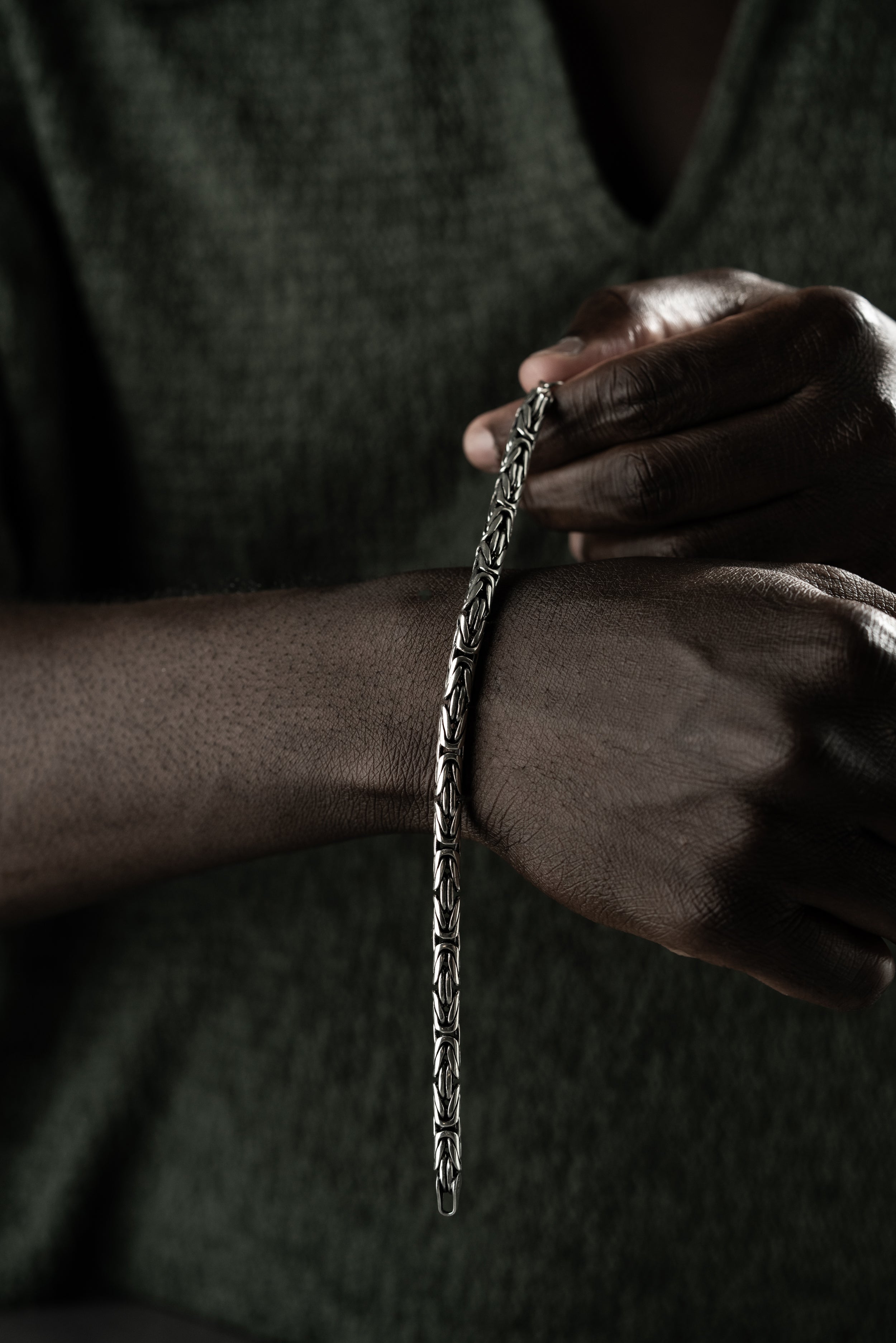 KING ARMBAND OVAL OXIDHJUL 5MM | 925 SILVER