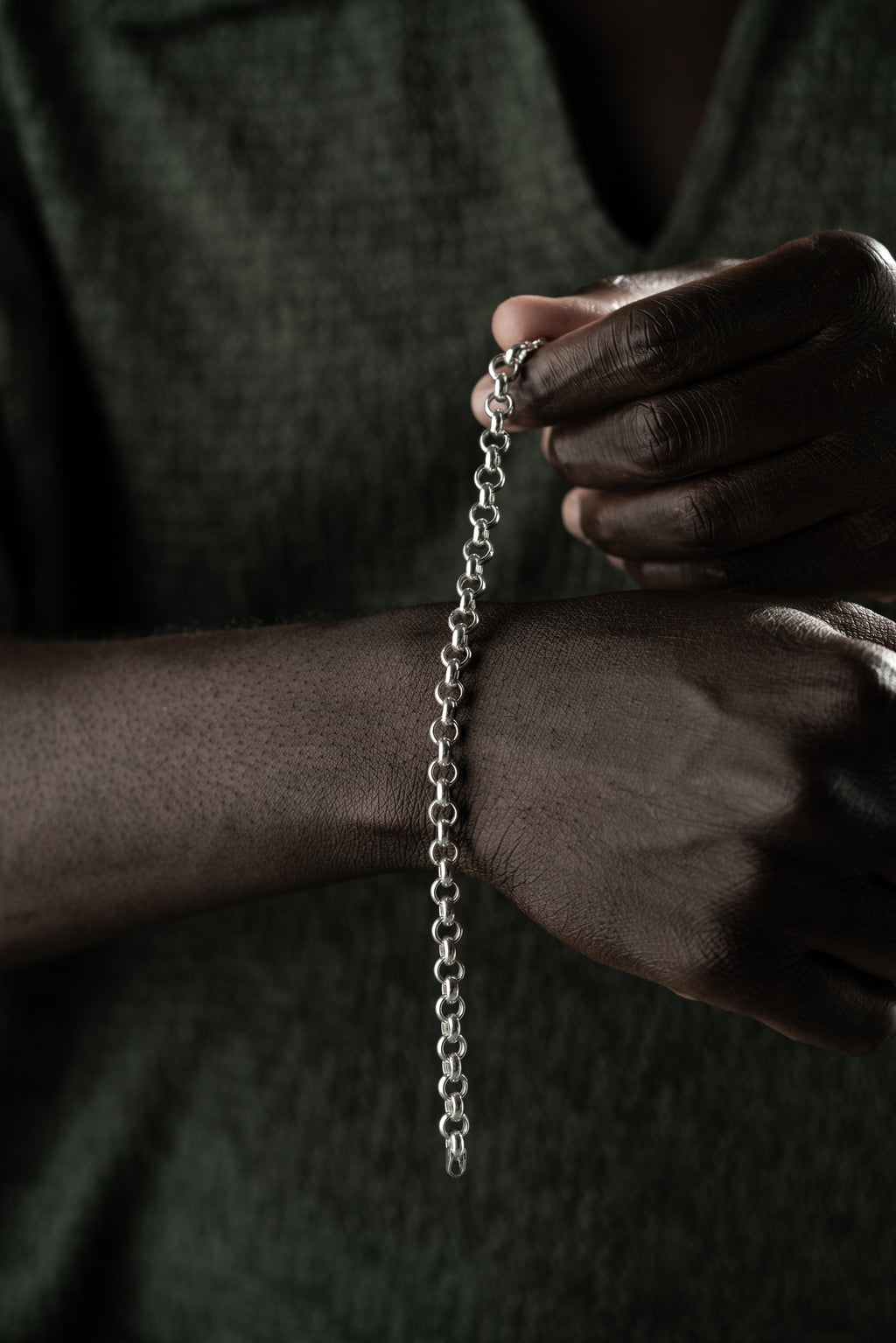 STORT ÄNNU ARMBAND 5MM | 925 SILVER