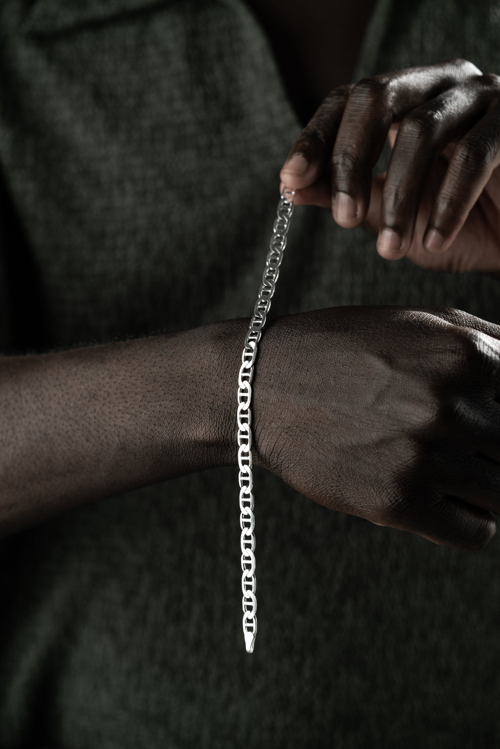 KUBANSK LÄNKARBAND 6MM | 925 SILVER