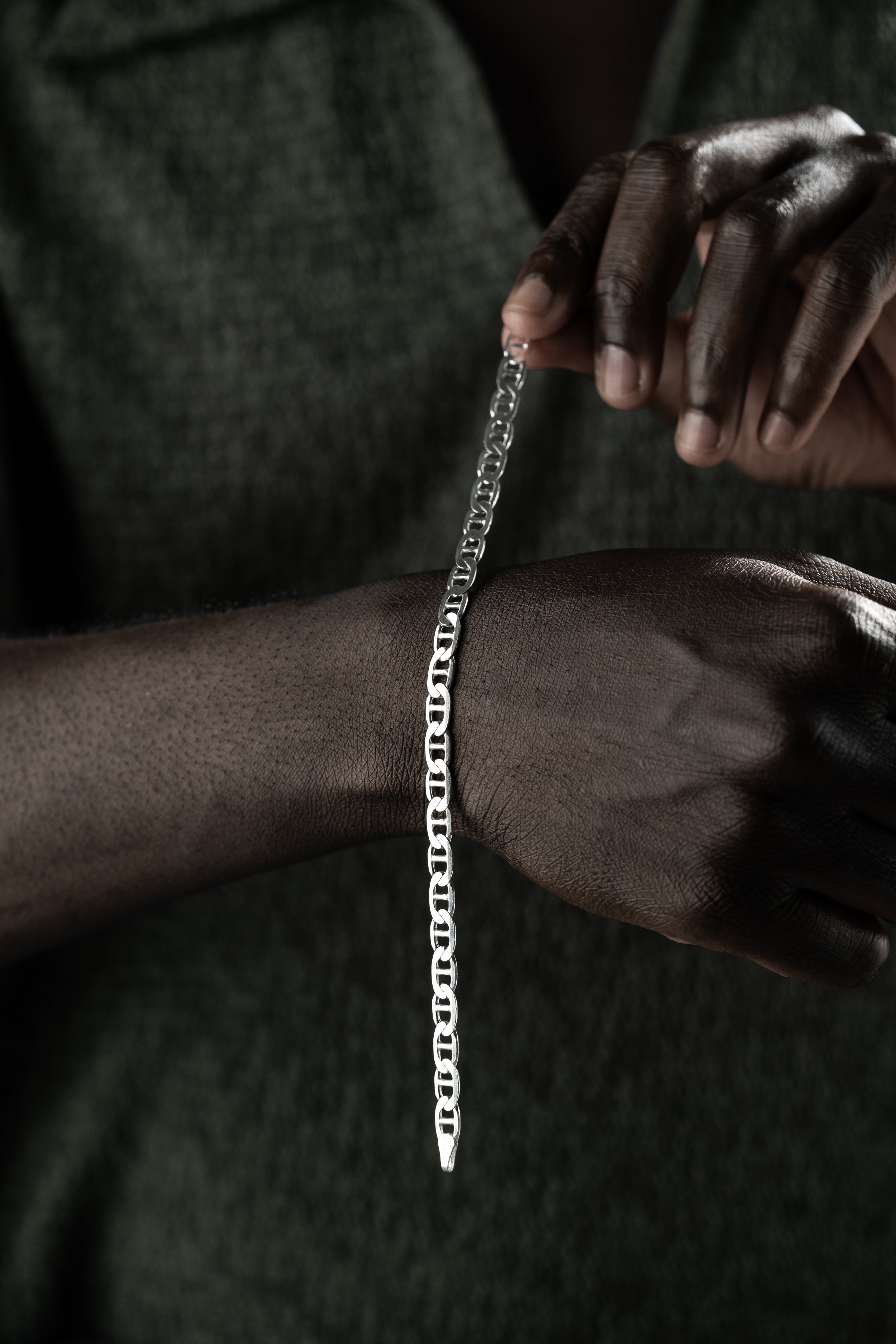 KUBANSK LÄNKARBAND 6MM | 925 SILVER