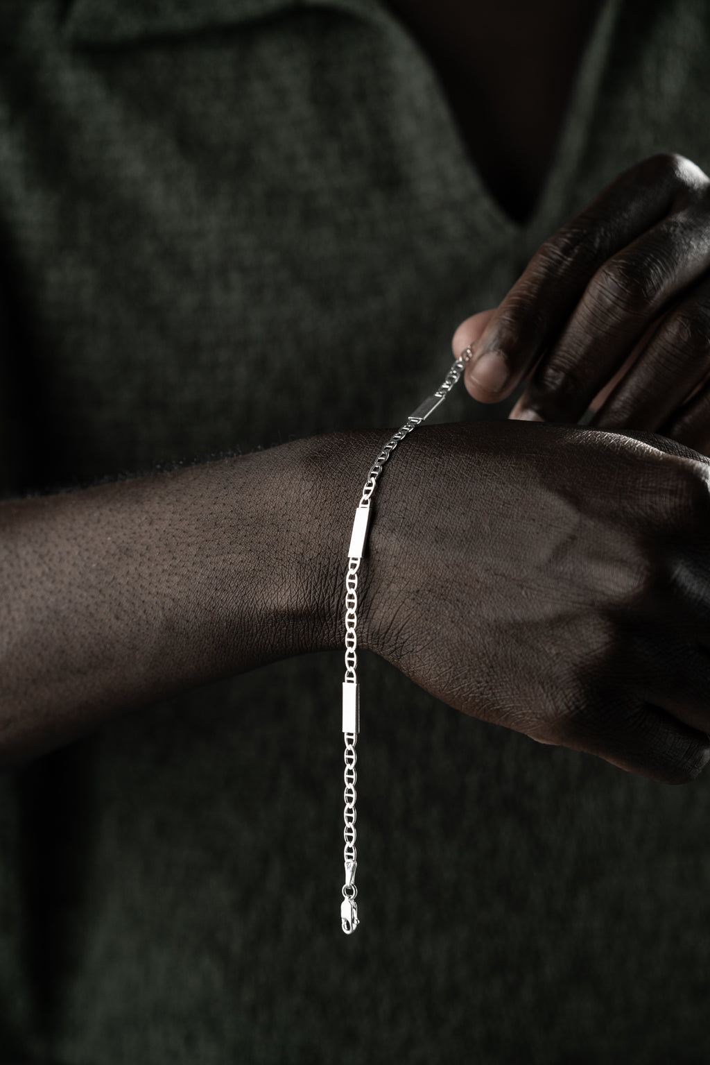 PLATTOR KUBANSK LÄNKARBAND 4MM | 925 SILVER