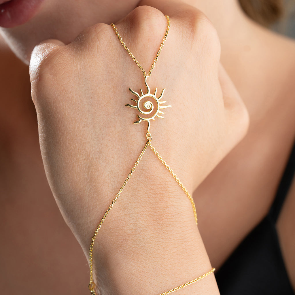 SOL HÅNDKEDJA | 925 SILVER