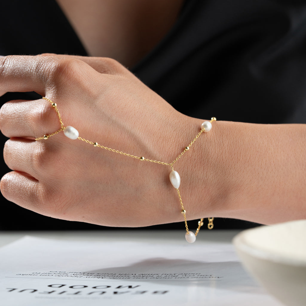 ELIVA PÄRLHANDSÖRKLING | 925 SILVER